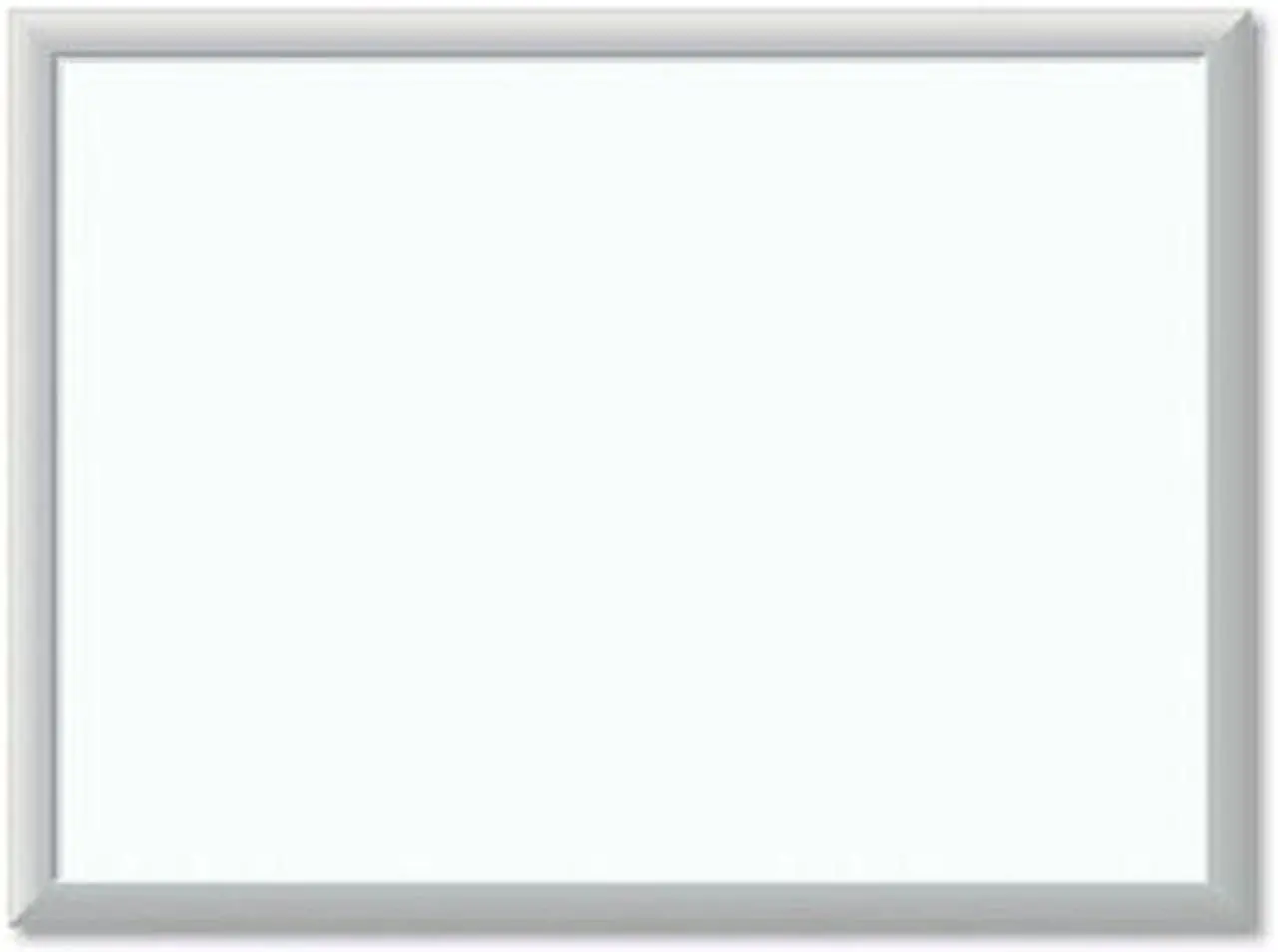Main image of U Brands Melamine Dry Erase Board, 24 x 18, White Surface, Each (UBR030U0001)