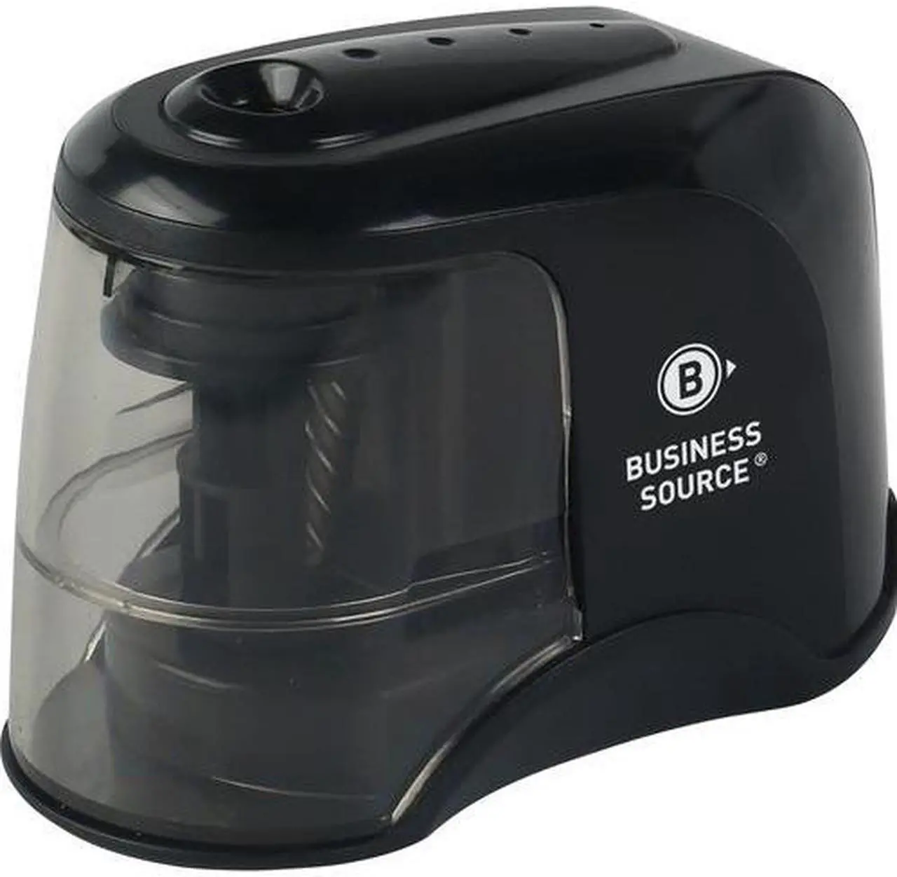 Main image of Business Source Electric Pencil Sharpener, 6.3" Long, Black, Each (BSN02870)