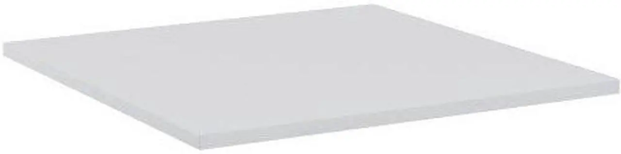 Alt view image 2 of 6 - Lorell Taple Top 42"x42" Light Gray 62587