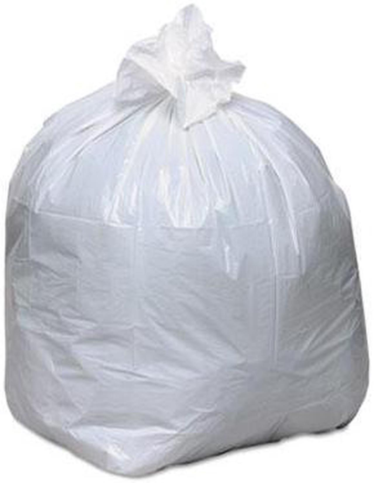 Alt view image 10 of 12 - Earthsense RNW1K150V Recycled Tall Kitchen Bags, 13-16Gal, .8Mil, 24 X 33, White, 150 Bags/Box