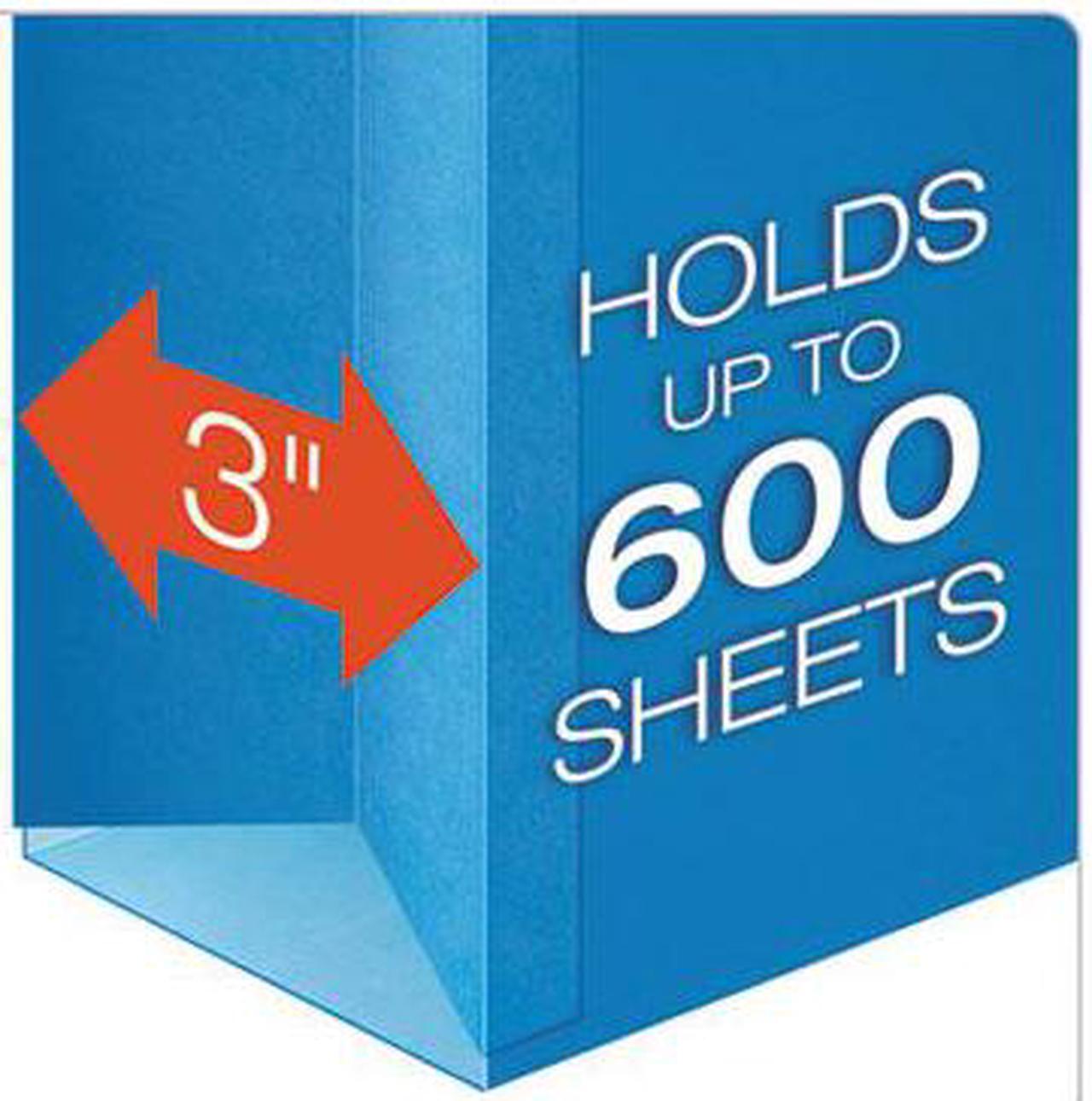 Alt view image 7 of 15 - Esselte Pendaflex / ACCO - 59203 - SureHook Reinforced Hanging Box Files, 3 Exp with Sides, Letter, Blue, 25/Box