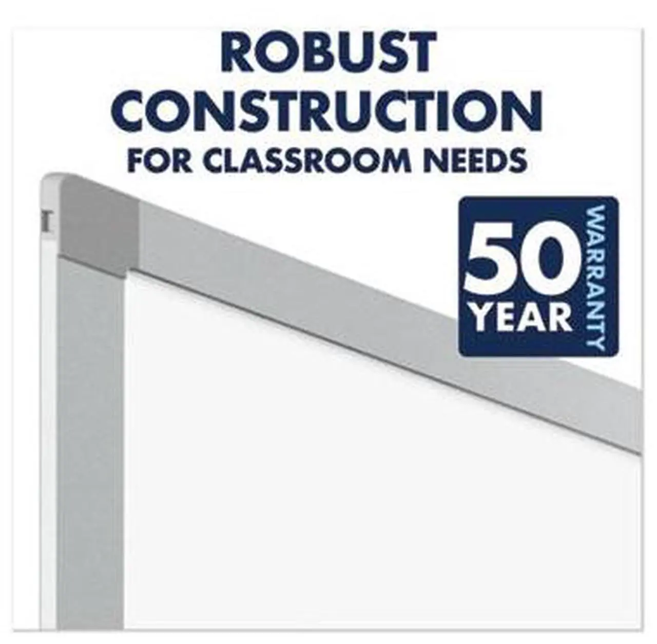 Alt view image 7 of 12 - Quartet PPA406 4' x 6' Porcelain Magnetic Aluminum Frame Whiteboard