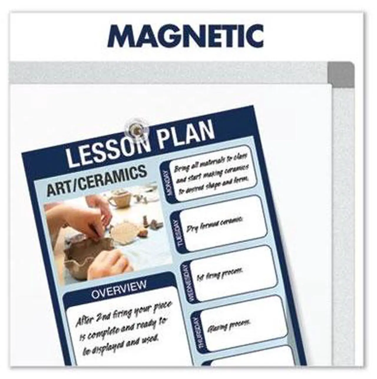 Alt view image 9 of 12 - Quartet PPA406 4' x 6' Porcelain Magnetic Aluminum Frame Whiteboard