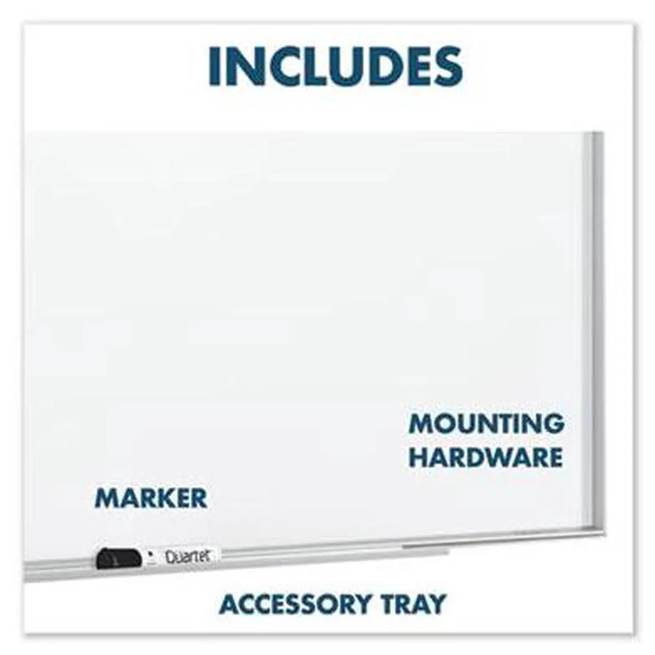 Alt view image 14 of 19 - Fusion Nano-Clean Magnetic Whiteboard 36 x 24 White Surface Silver Aluminum Frame NA3624F