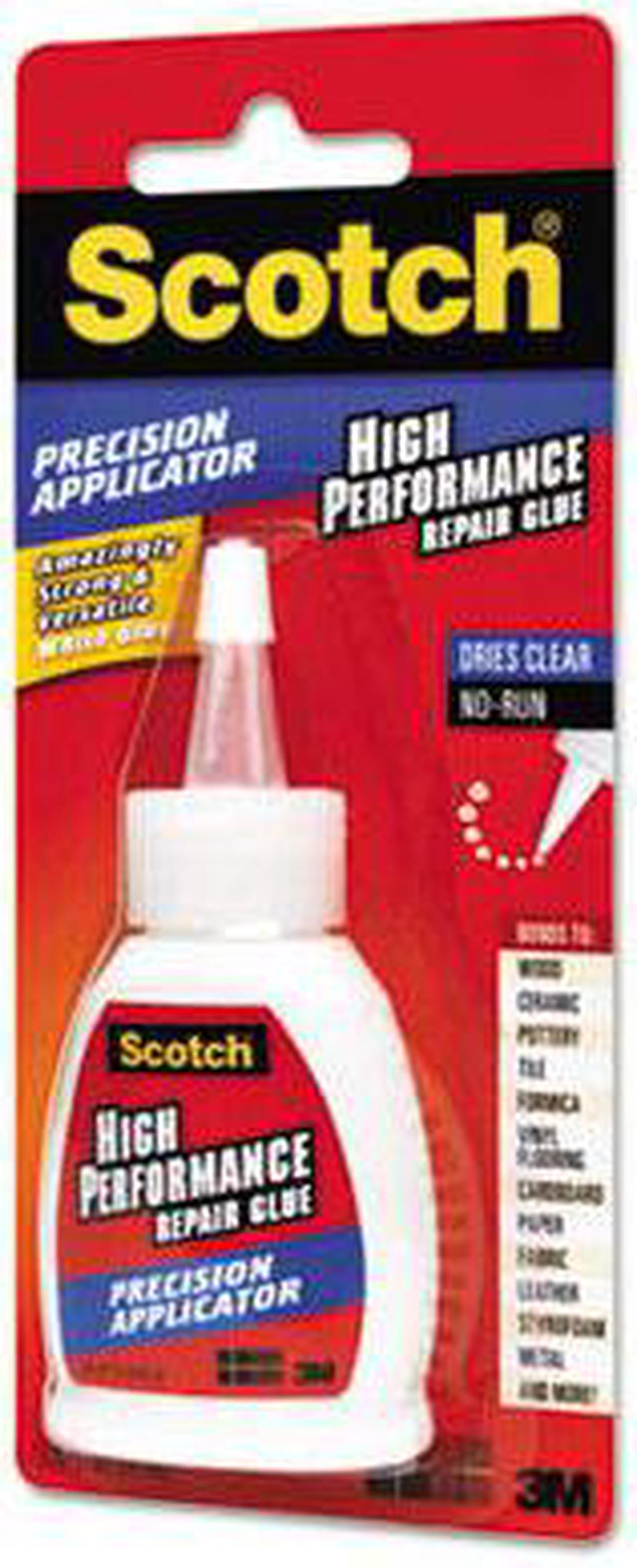 Alt view image 7 of 9 - Scotch Super Glue Liquid Precision Applicator 1.25 oz Clear ADH669