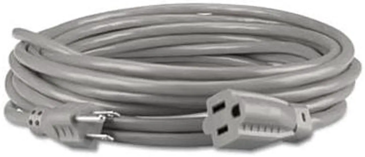Alt view image 13 of 20 - Innovera Indoor Heavy-Duty Extension Cord, 15ft, Gray 72215