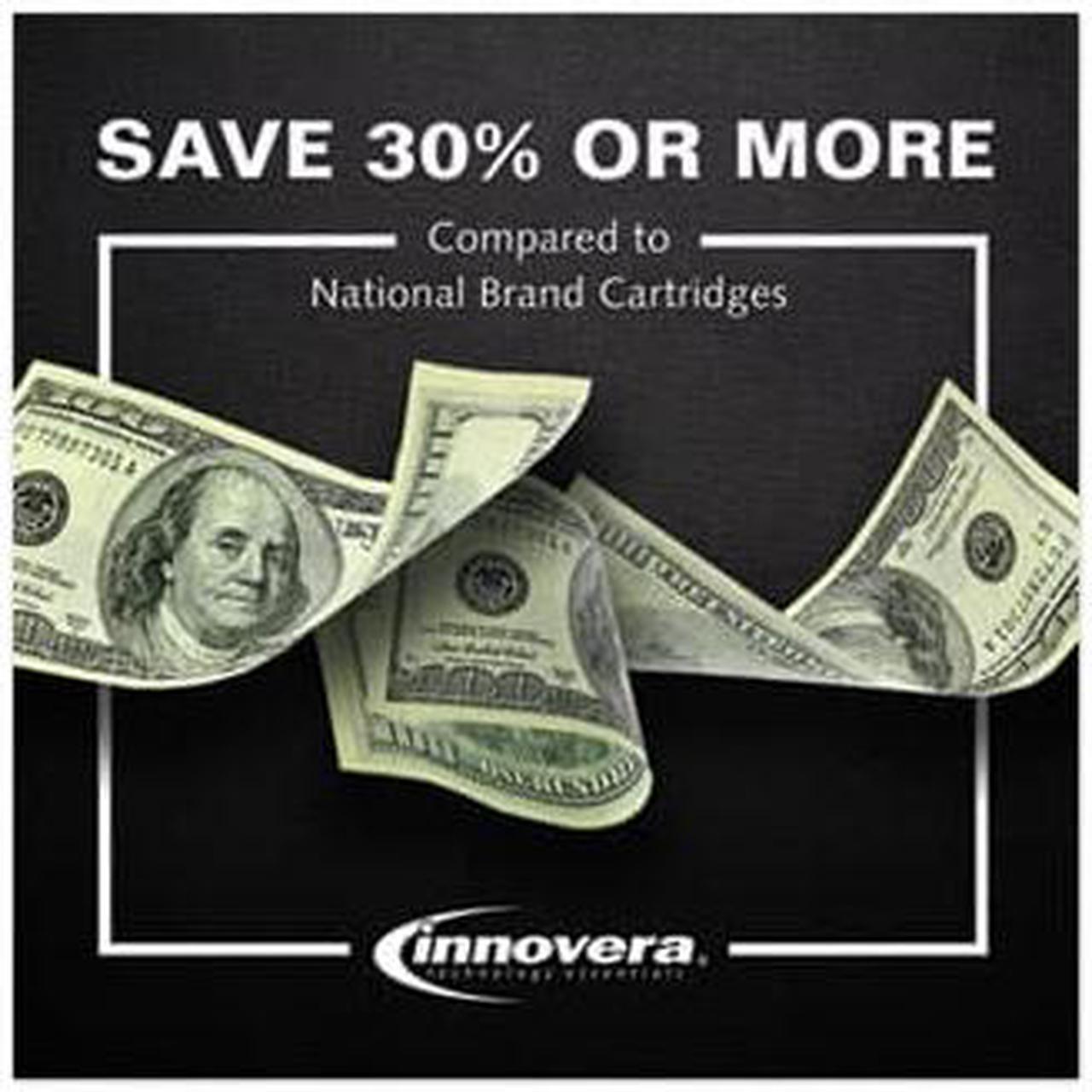Alt view image 5 of 20 - Innovera Compatible Black High Yield Ink Cartridge (Alternative for HP 902XL/T6M14AN)