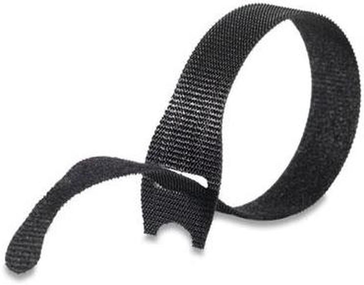 Alt view image 9 of 19 - Velcro Brand One-Wrap Pre-Cut Thin Ties, 0.5" X 8", Black, 50/Pack 95172