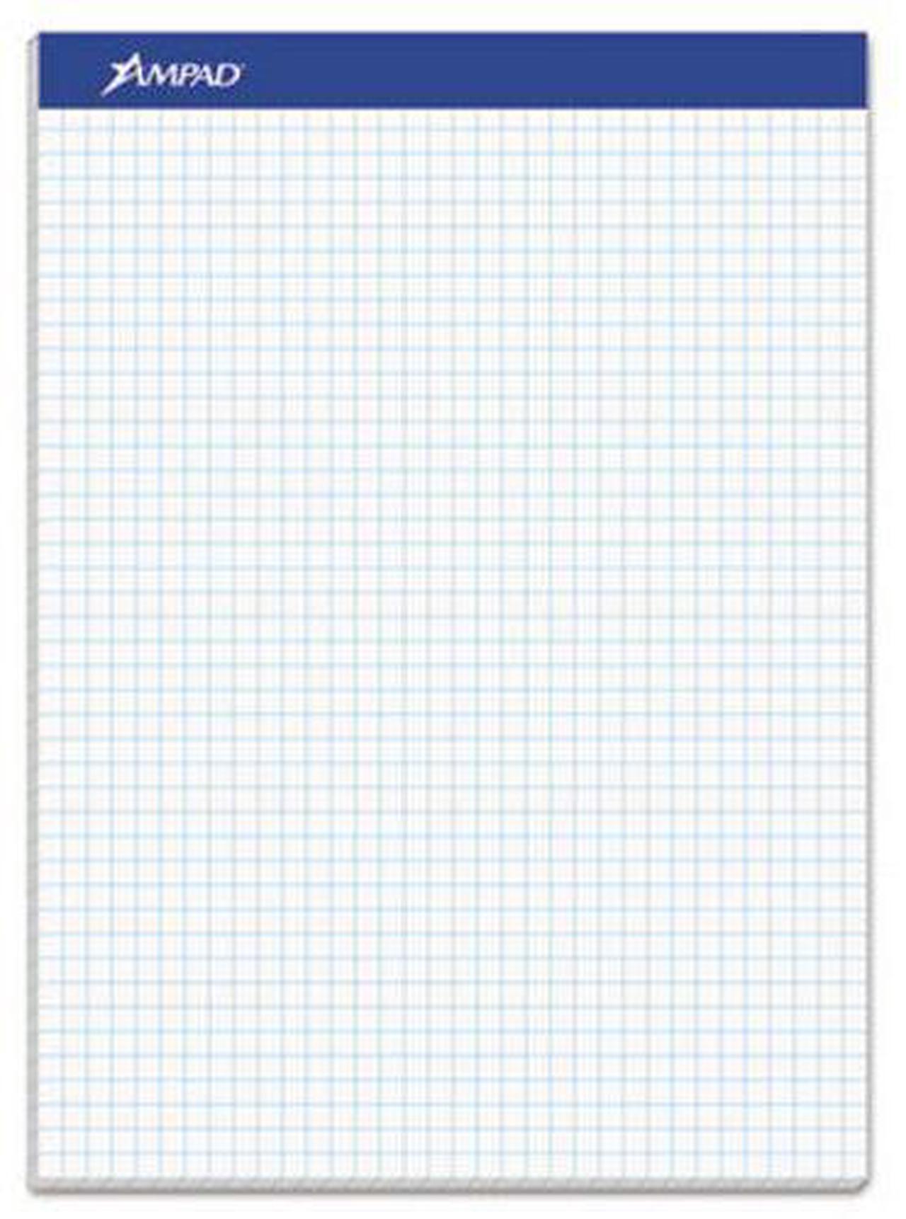 Alt view image 2 of 8 - Ampad Quadrille/Graph Pad