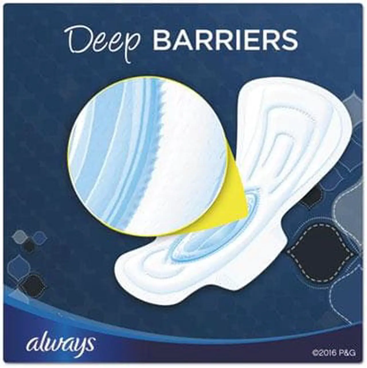 Alt view image 5 of 7 - Procter & Gamble PGC17902 Always Maxi Pads Overnight Extra Heavy Flow - 20 Count