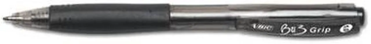 Alt view image 10 of 16 - BIC BU3 Retractable Ballpoint Pen Medium 1.0 mm Black 36/Pack BU3361BK