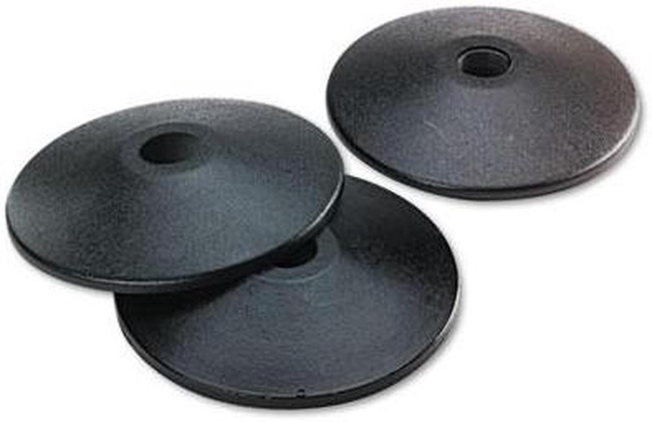 Alt view image 12 of 17 - Tatco 11711 Adjusta-Tape Crowd Control Bases  Steel  14   deep  Black  Two per Box