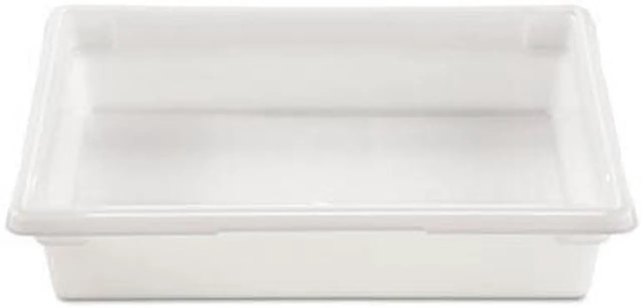 Alt view image 9 of 11 - Rubbermaid Commercial RCP 3508 WHI Food/Tote Boxes, 8.50 gal., White