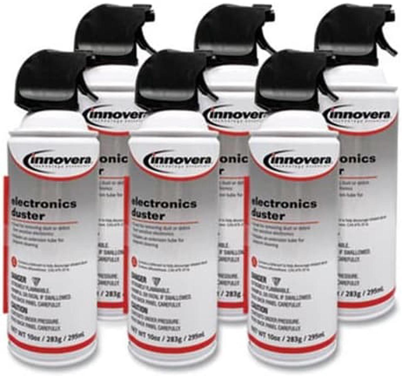 Alt view image 4 of 8 - Compressed Air Duster Cleaner, 10 oz Can, 6/Pack 10016