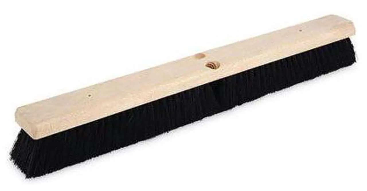 Alt view image 18 of 20 - Boardwalk Floor Brush Head 2 1/2" Black Tampico Fiber 24" 20224