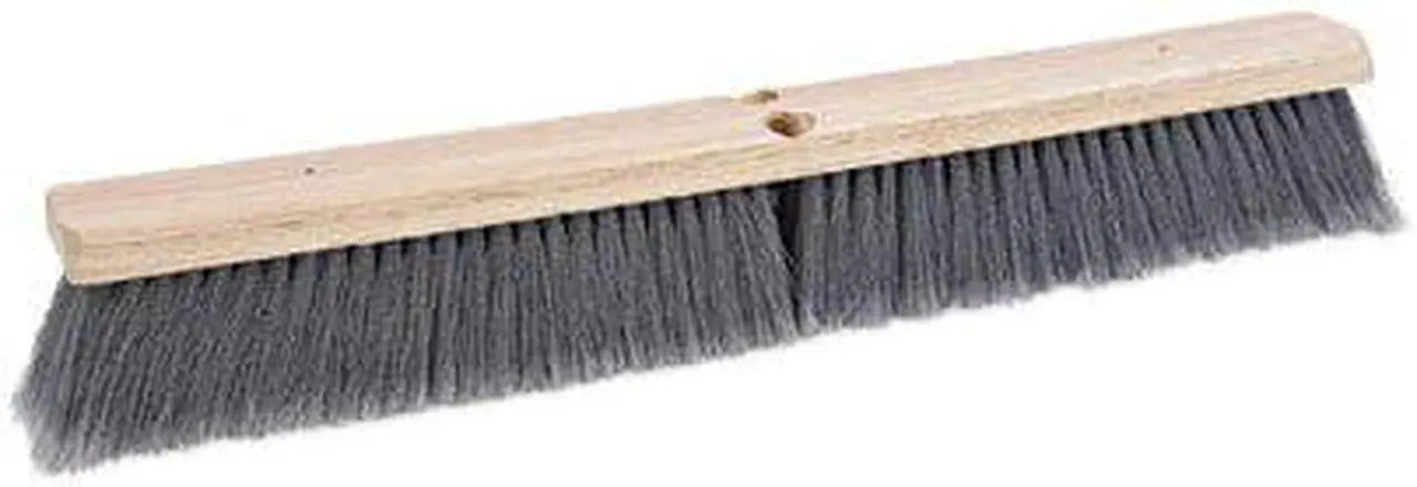 Alt view image 9 of 16 - Boardwalk Floor Brush Head 3" Gray Flagged Polypropylene 24" 20424