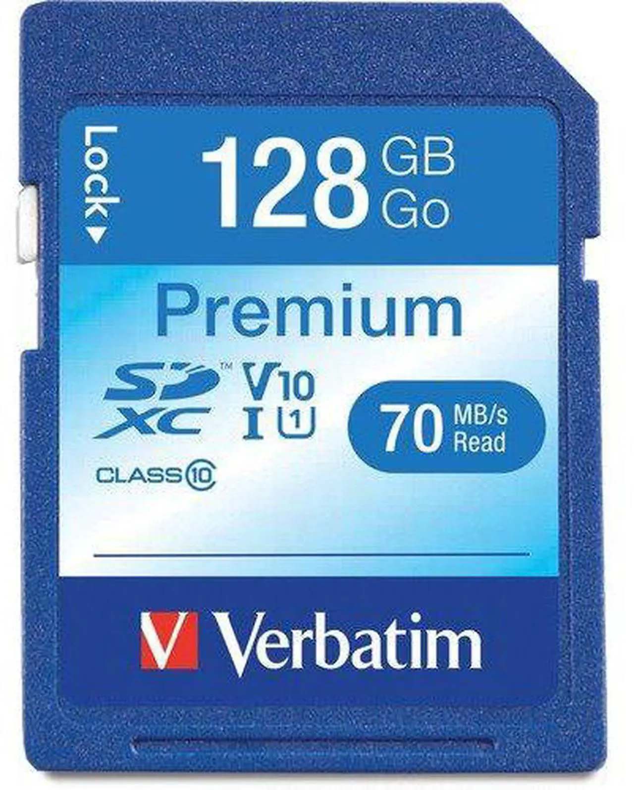 Alt view image 5 of 10 - Verbatim 128GB Premium SDXC UHS-I Class 10 Memory Card