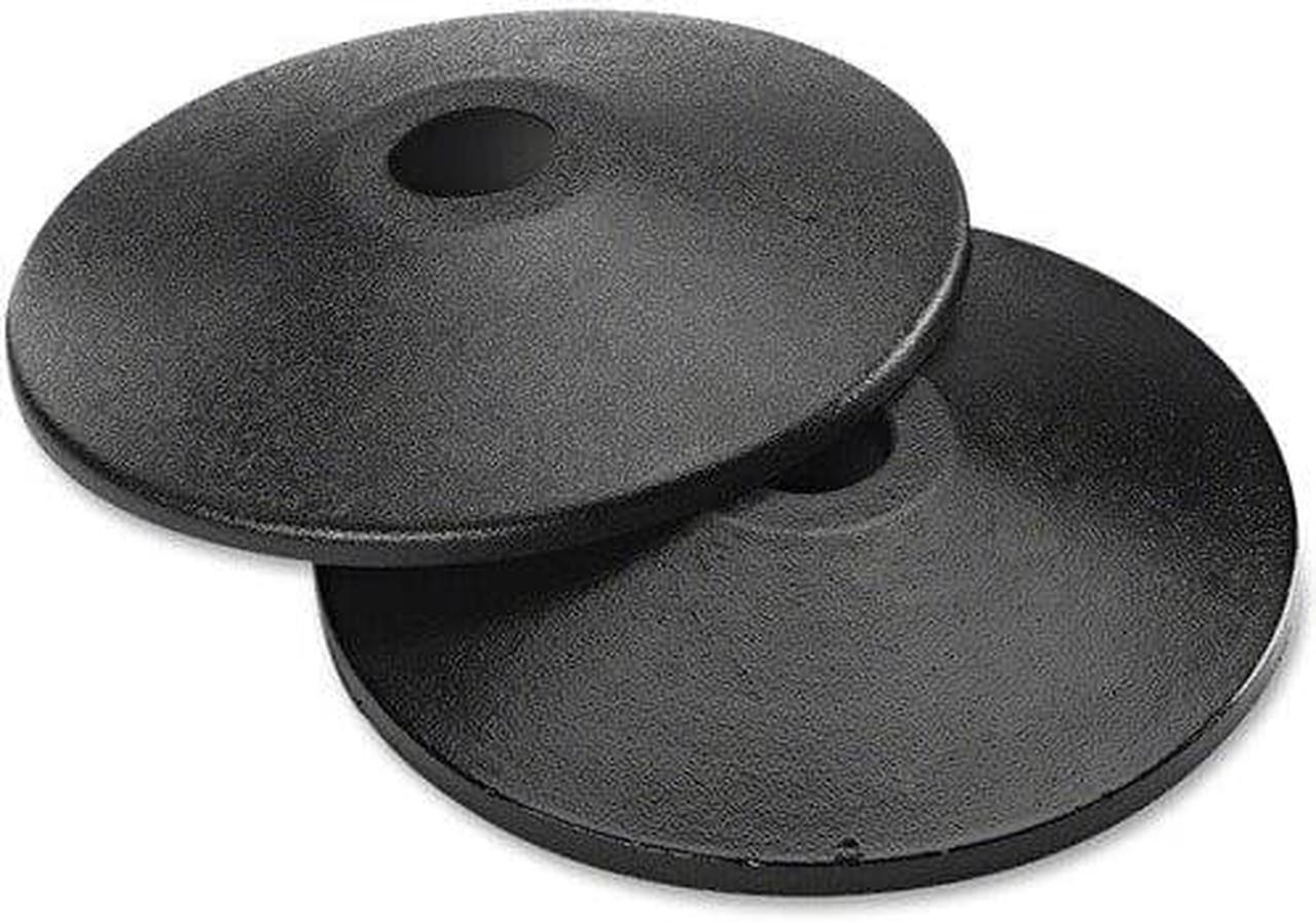Alt view image 11 of 17 - Tatco 11711 Adjusta-Tape Crowd Control Bases  Steel  14   deep  Black  Two per Box