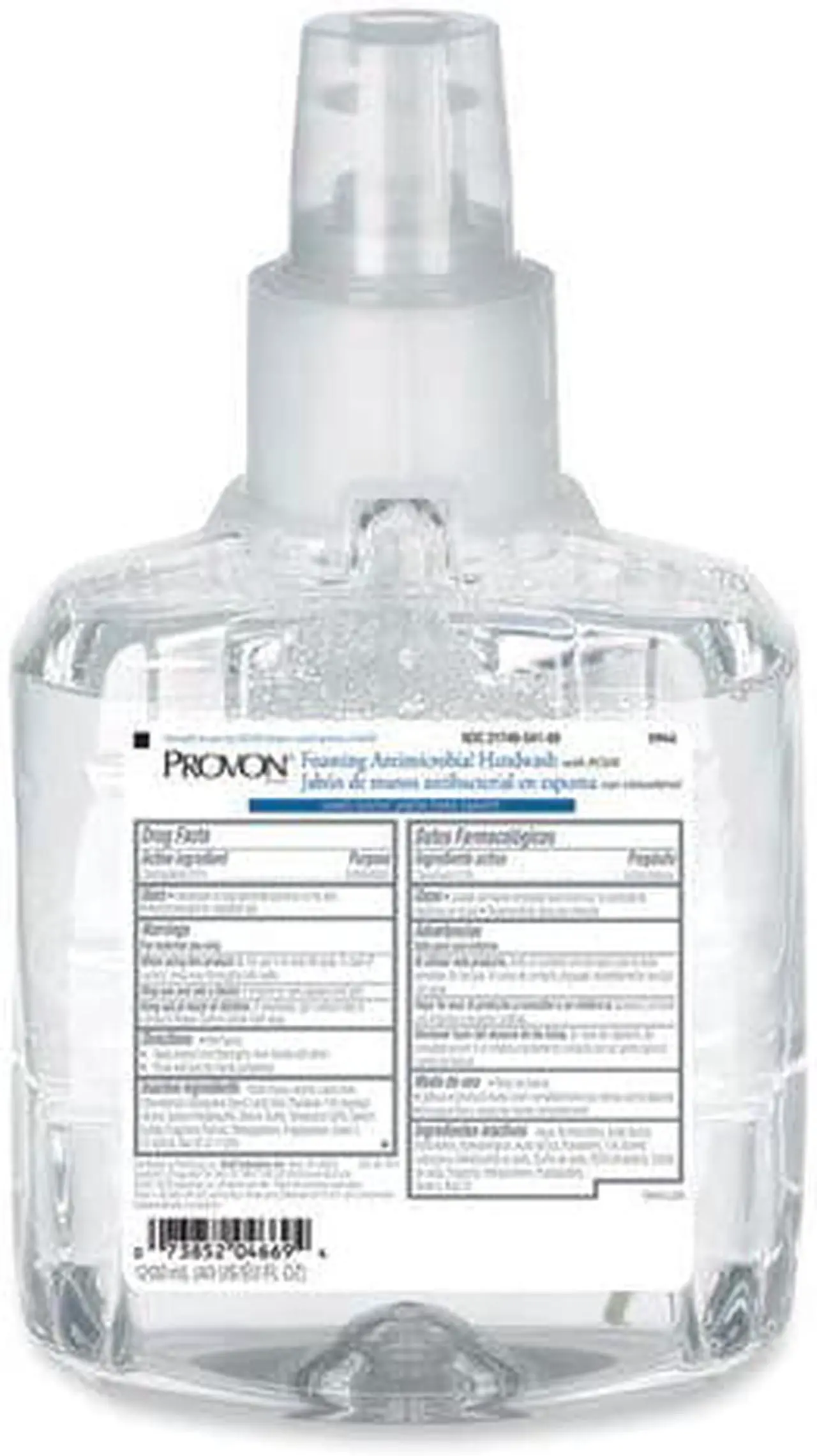 Alt view image 4 of 5 - PROVON® Foaming Antimicrobial Floral Scent Handwash Refill, 100.48 Oz, Blue