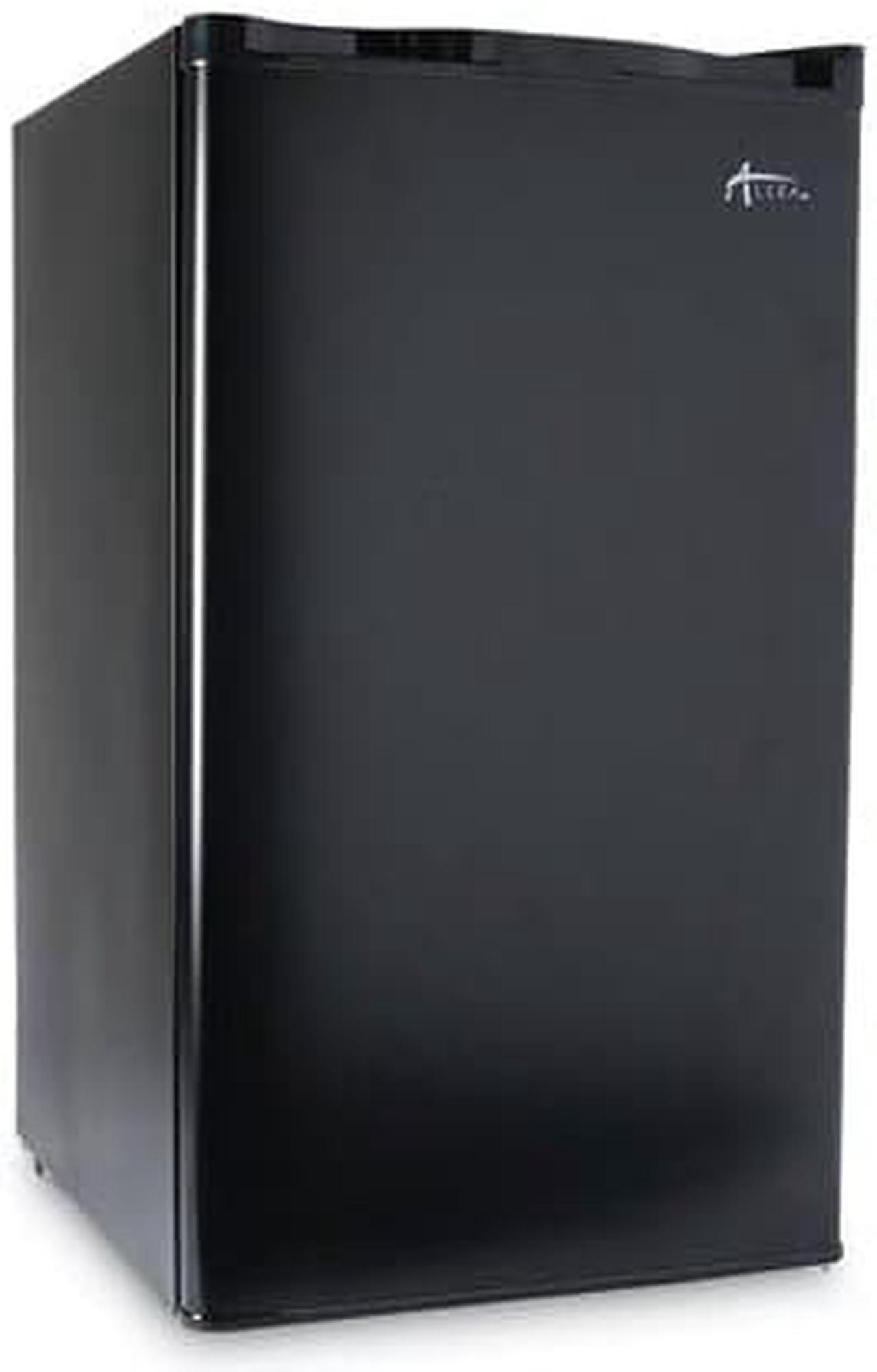 Alt view image 5 of 8 - Alera 3.2 Cu. Ft. Refrigerator with Chiller Compartment, Black RF333B