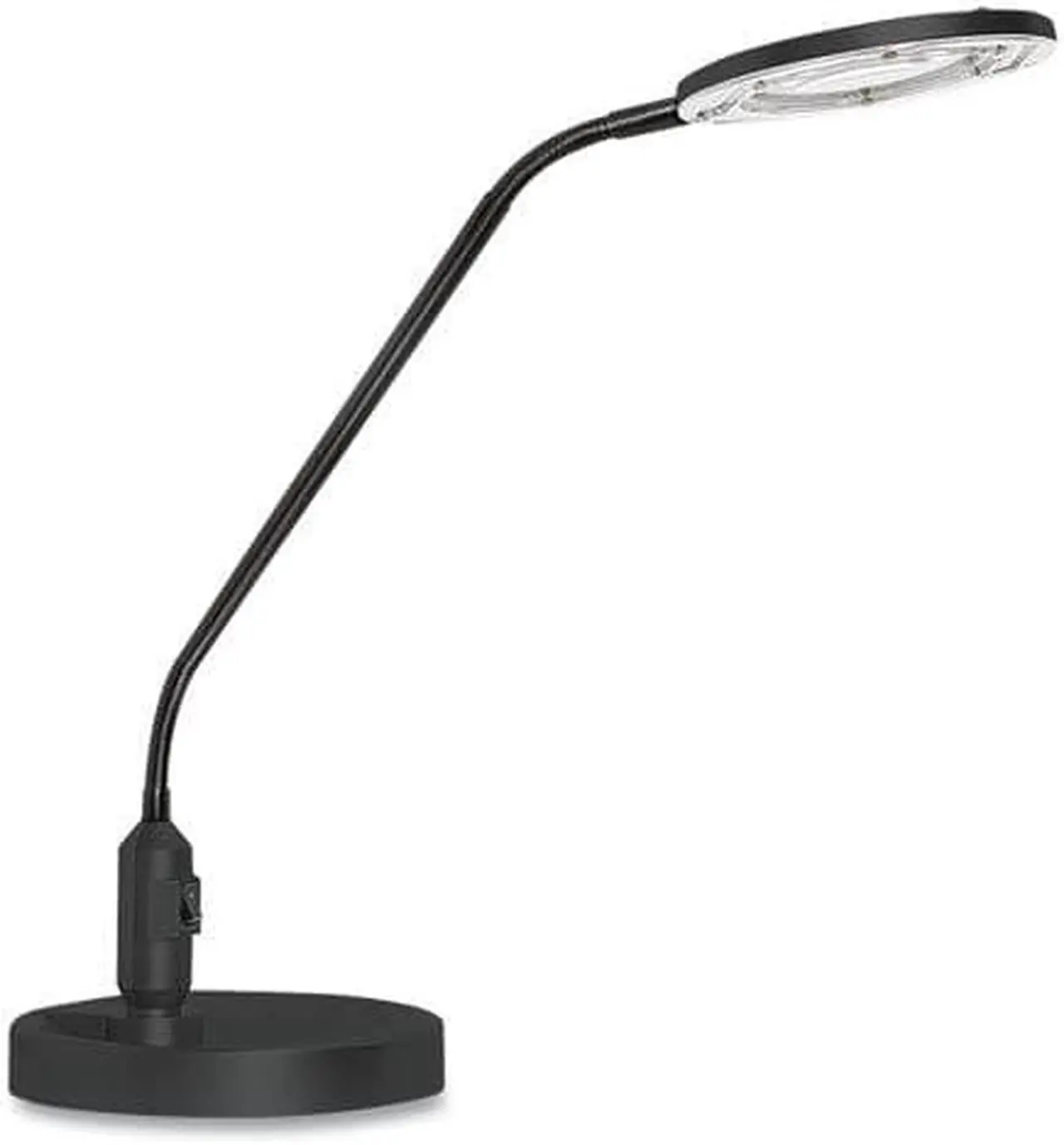 Alt view image 5 of 20 - Desktop LED Magnifier Lamp, 19" High, Black ALELEDM765B