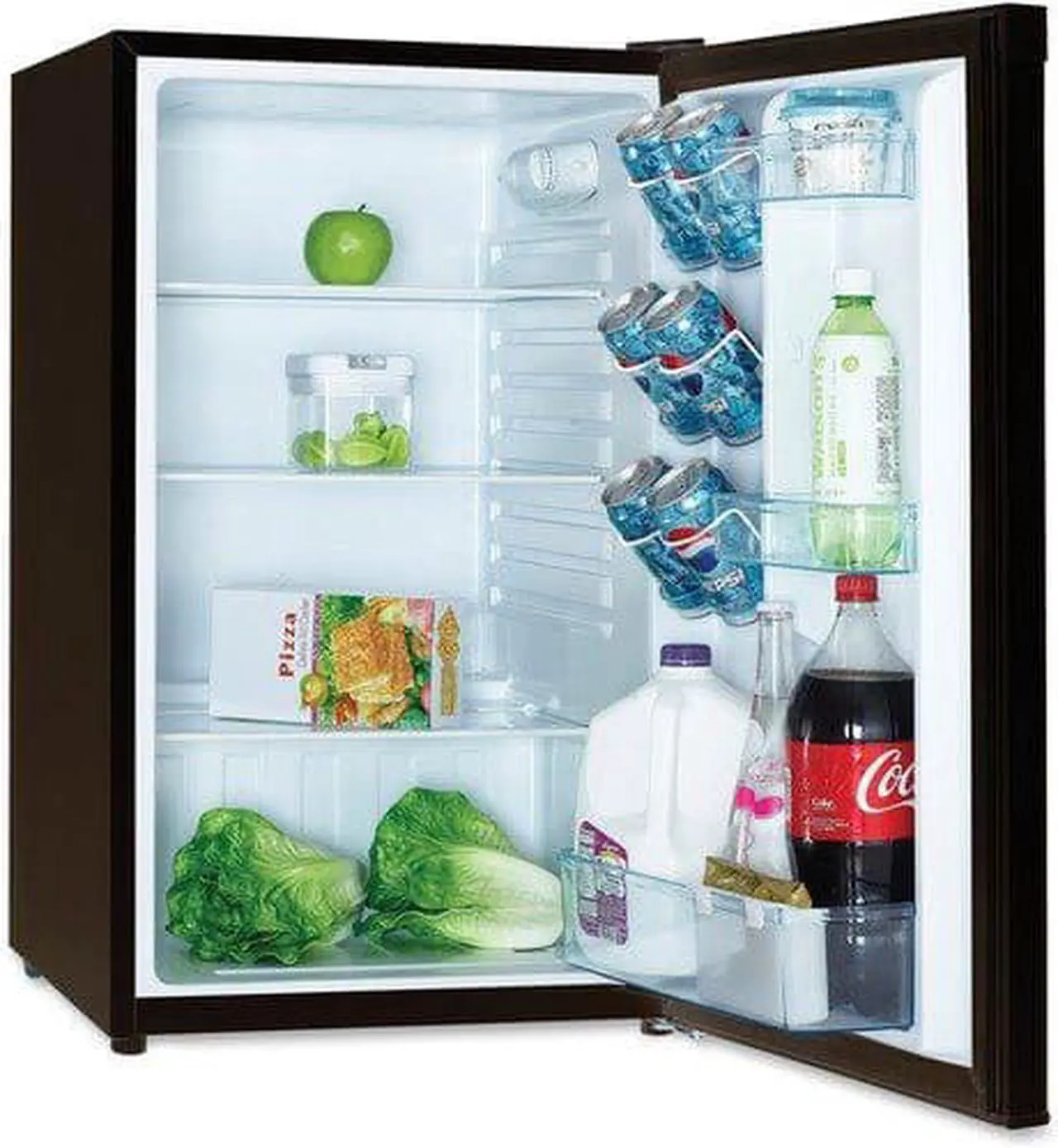 Alt view image 8 of 10 - Avanti AR4446B 4.4 Cubic Foot Counter High Mini Fridge & Freezer Combo, Black