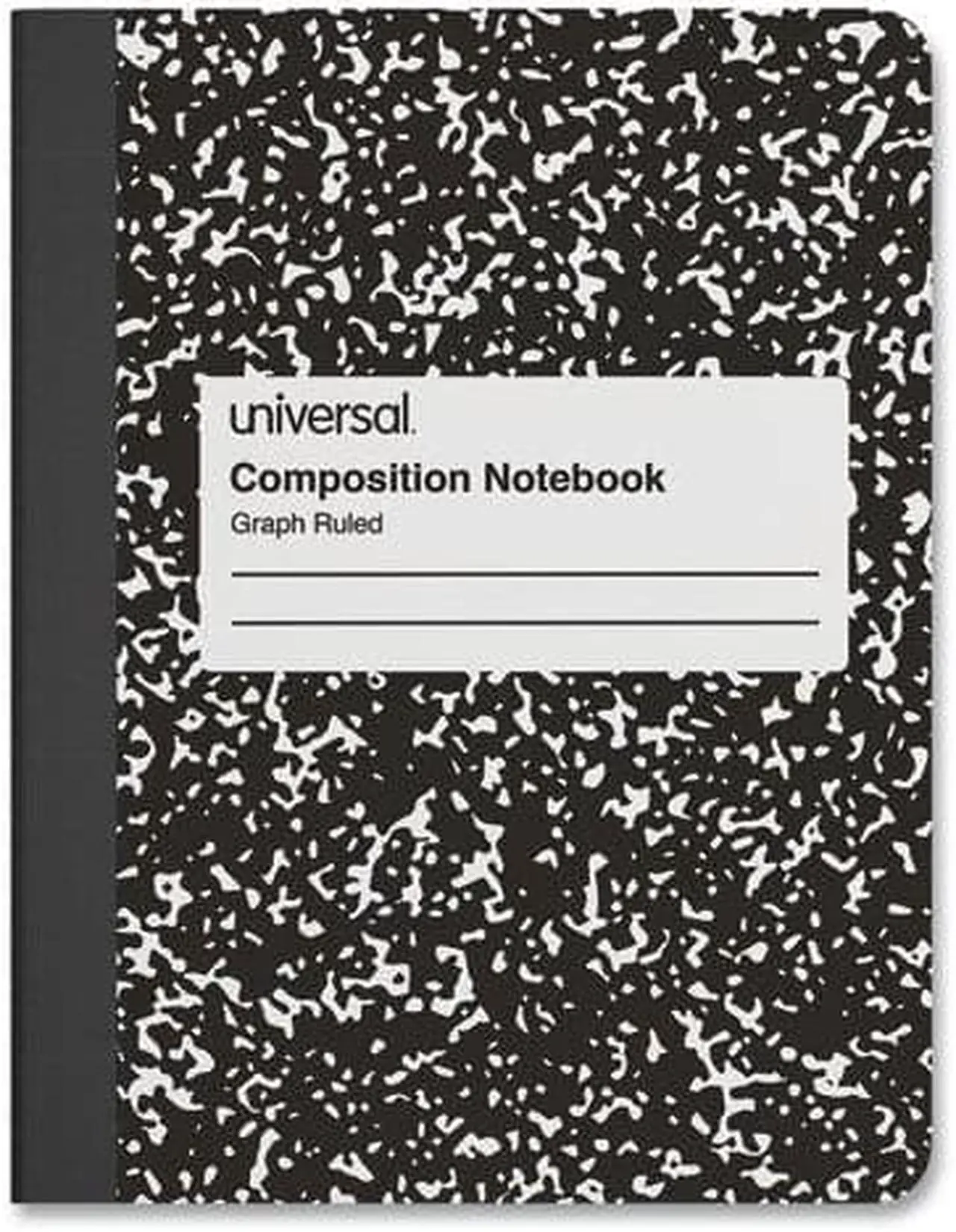Alt view image 7 of 11 - Universal Quad Rule Composition Book. Quadrille Rule 7.5" x 9.75" 1 Subject Black 20950