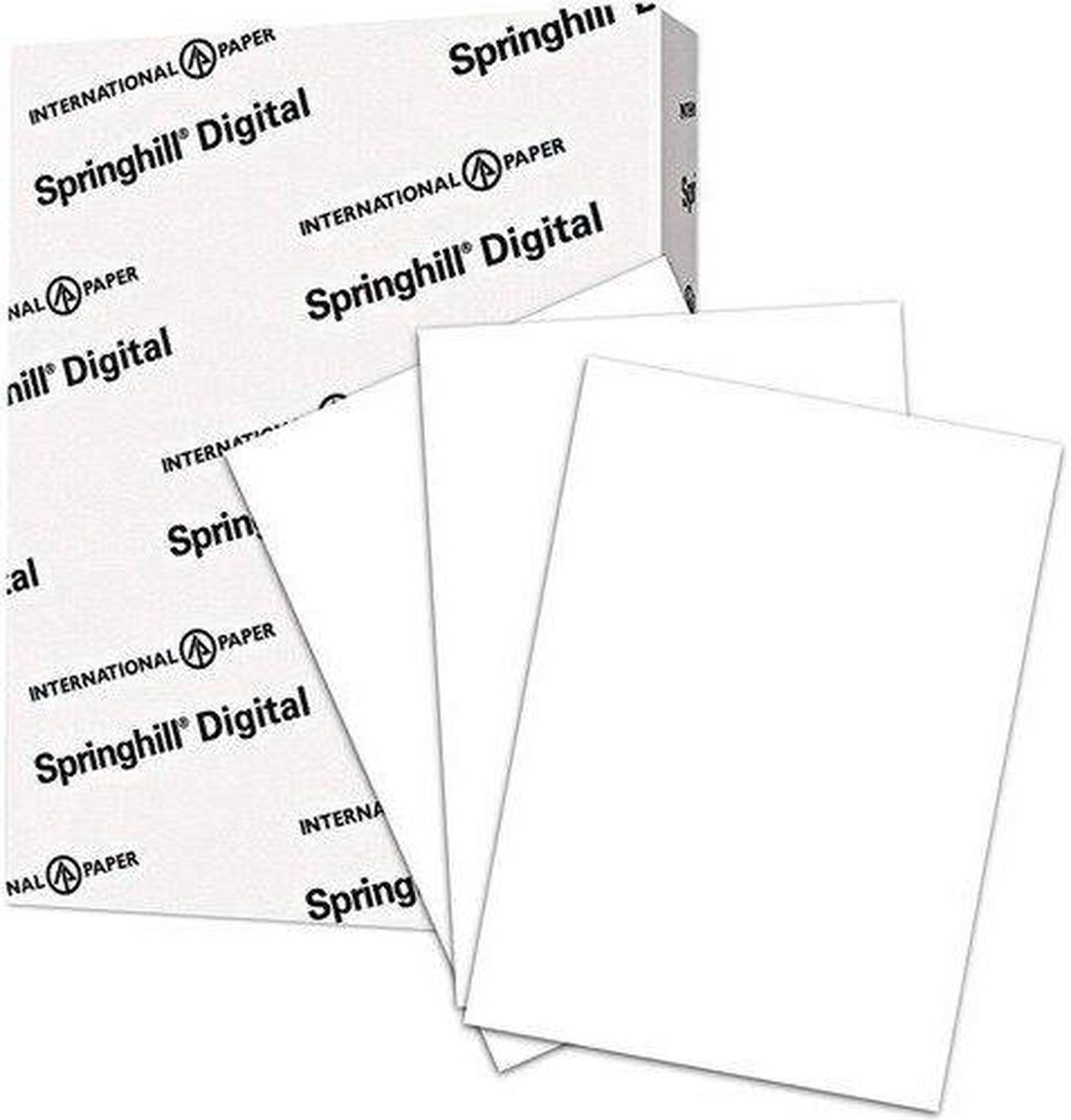 Alt view image 6 of 7 - Springhill Digital Index White Card Stock 110 lb 8 1/2 x 11 250 Sheets/Pack