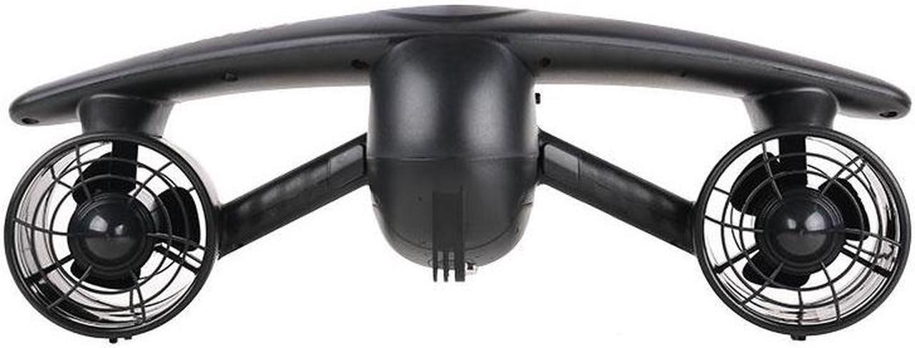 Alt view image 2 of 7 - Sea scooter 50 m Compatible with GoPro for Water Sports Swimming Pool & Diving Msds Approved-Black