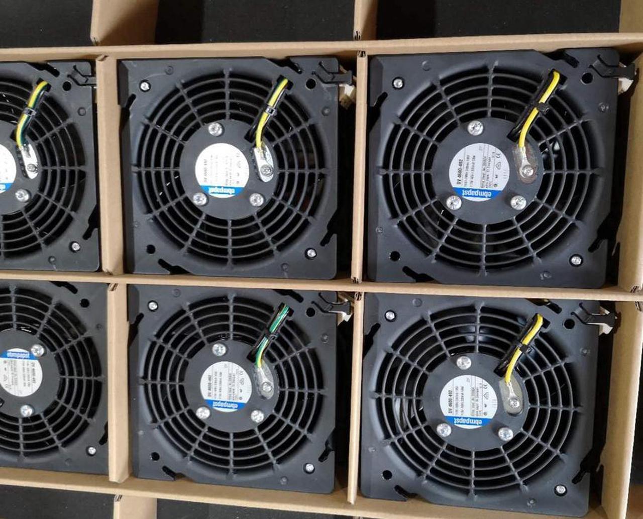 Alt view image 5 of 6 - Original New ebmpapst Fan DV4600-492 115V 19W 120 x 120 x 38MM Cabinets Compact Cooling Fans