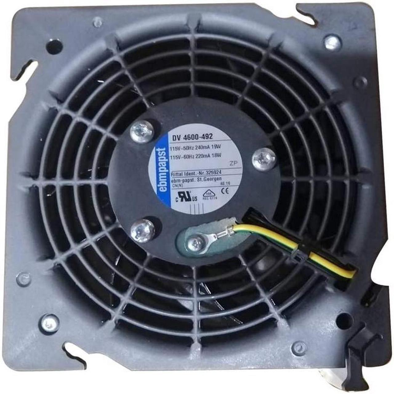 Main image of Original New ebmpapst Fan DV4600-492 115V 19W 120 x 120 x 38MM Cabinets Compact Cooling Fans