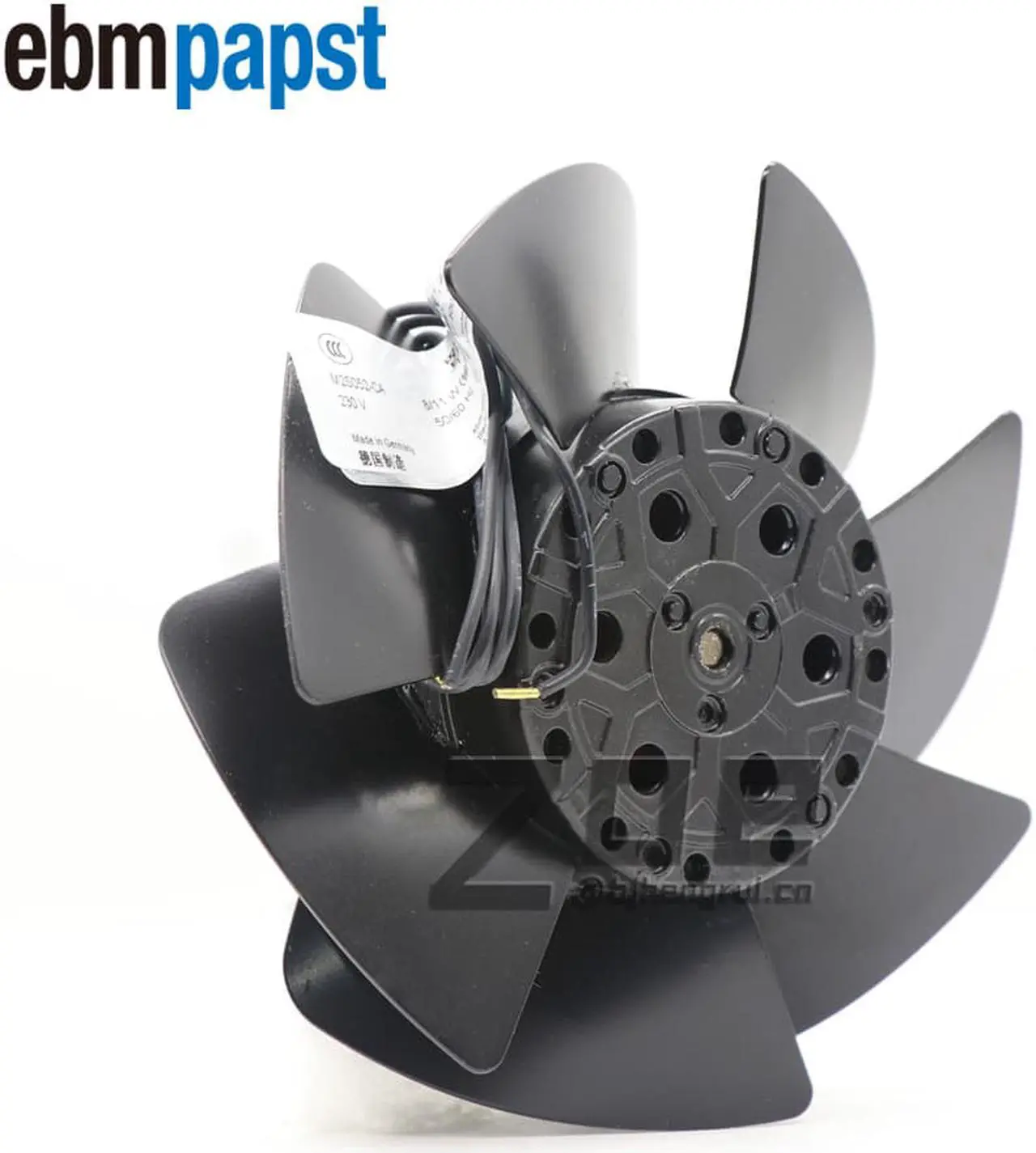 Alt view image 5 of 7 - Ebmpapst A2S130-AA03-01 AC Fan Ball Bearing 230V 0.31A/0.25A 45W/39W 2800RPM/3250RPM Flange Mount Industrial Cooling Fans and Supplies