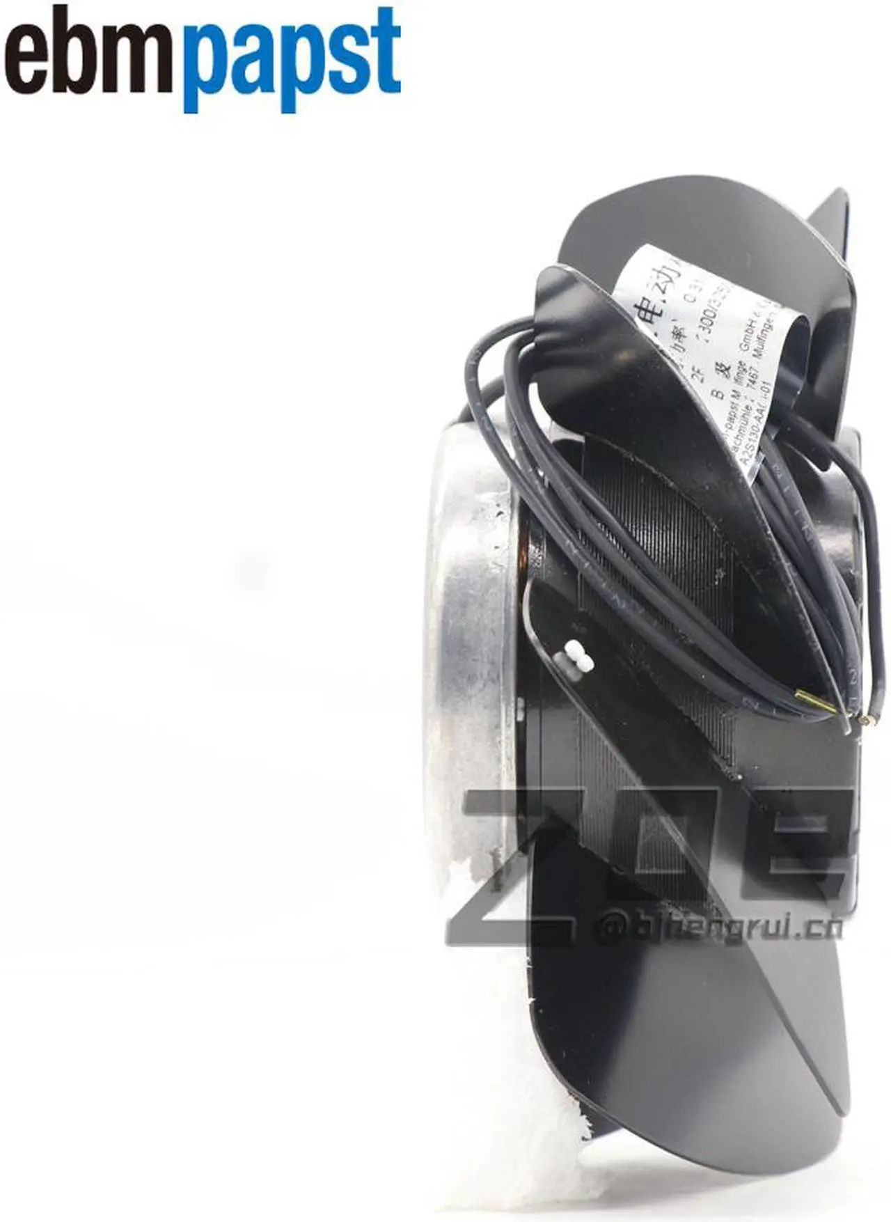 Alt view image 4 of 7 - Ebmpapst A2S130-AA03-01 AC Fan Ball Bearing 230V 0.31A/0.25A 45W/39W 2800RPM/3250RPM Flange Mount Industrial Cooling Fans and Supplies
