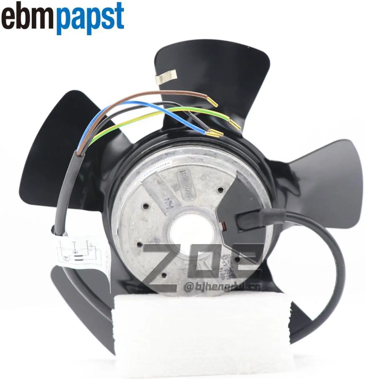 Alt view image 4 of 7 - Ebmpapst A2E200-AF02-01 AC Fan 230V 50W/61W 2740RPM/3120RPM 435.55CFM/488.52CFM Flange  Mount Industrial Cooling Fans