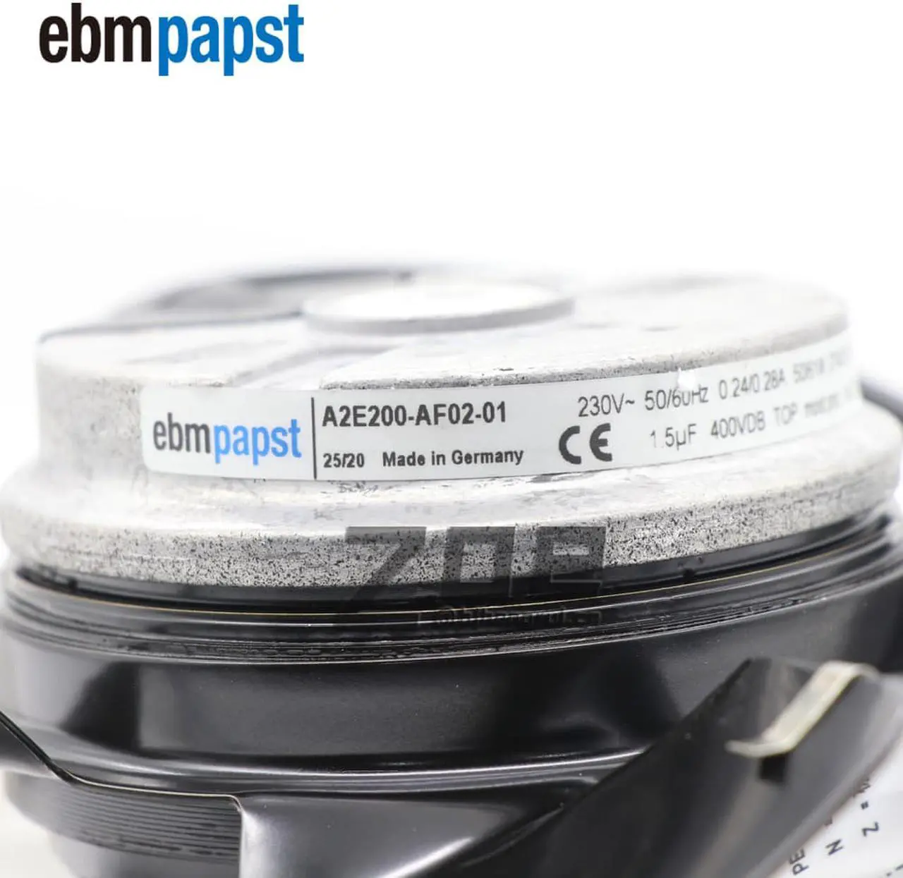 Alt view image 7 of 7 - Ebmpapst A2E200-AF02-01 AC Fan 230V 50W/61W 2740RPM/3120RPM 435.55CFM/488.52CFM Flange  Mount Industrial Cooling Fans