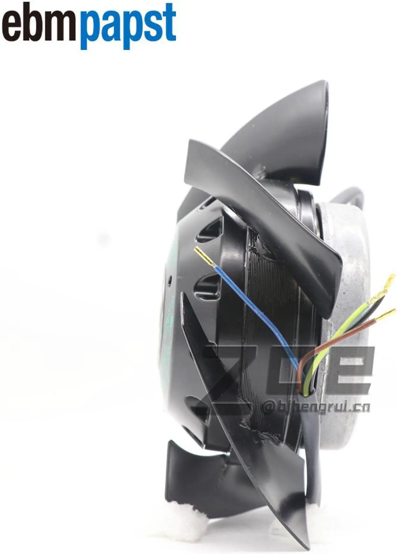 Alt view image 3 of 7 - Ebmpapst A2D160-AB22-06 400V/480V 2800/3350min-1 43/54W Straight Blades  Single-intake AC Axial Imppler Industrial Cooling Fans