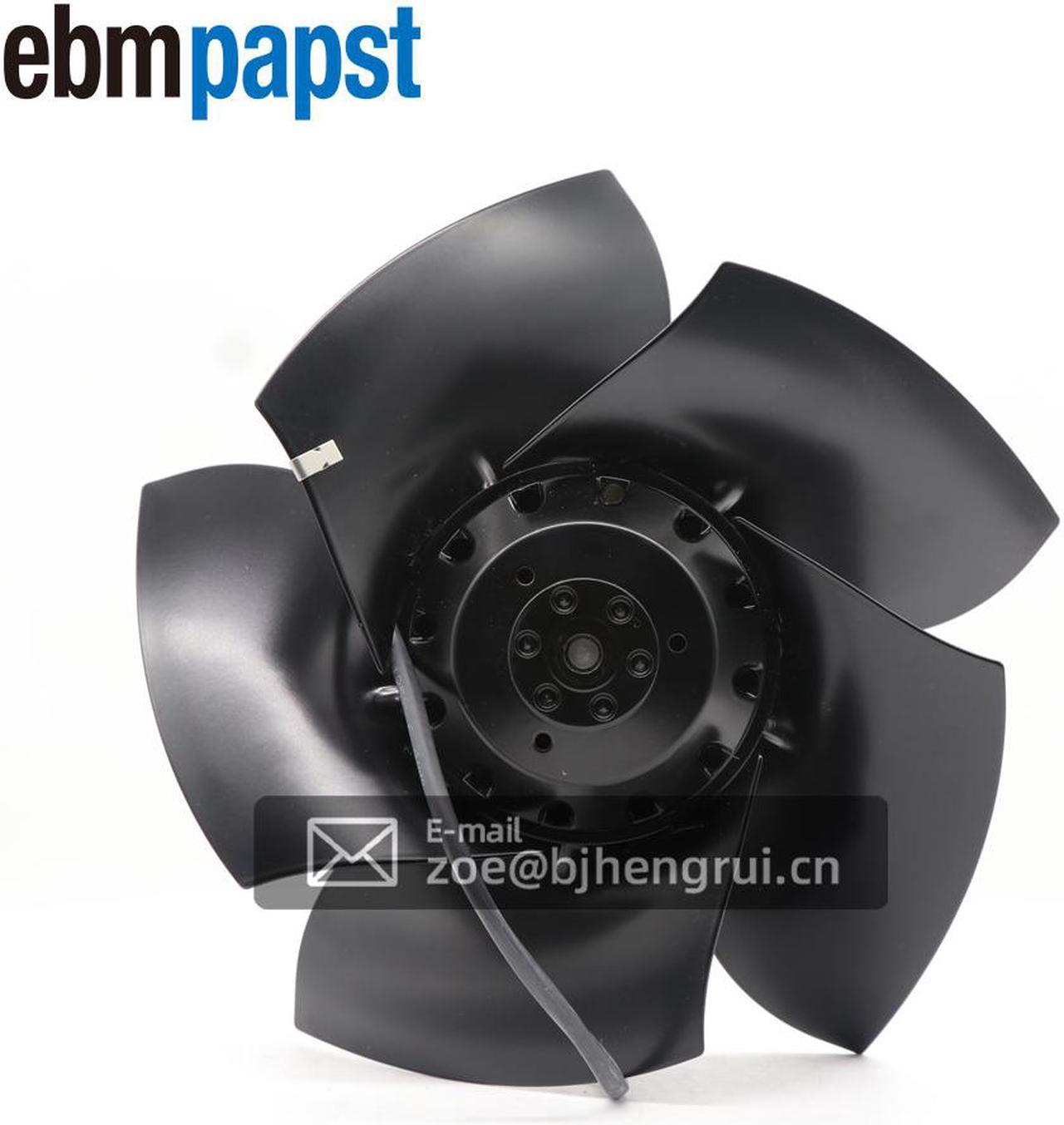 Ebmpapst A2D250-AD26-05 AC Fan Ball Bearing 400VAC 0.4A 140W 2650RPM 70dBA Flange Mount Sickled Blades Cooling Fans For Siemens servo spindle motor