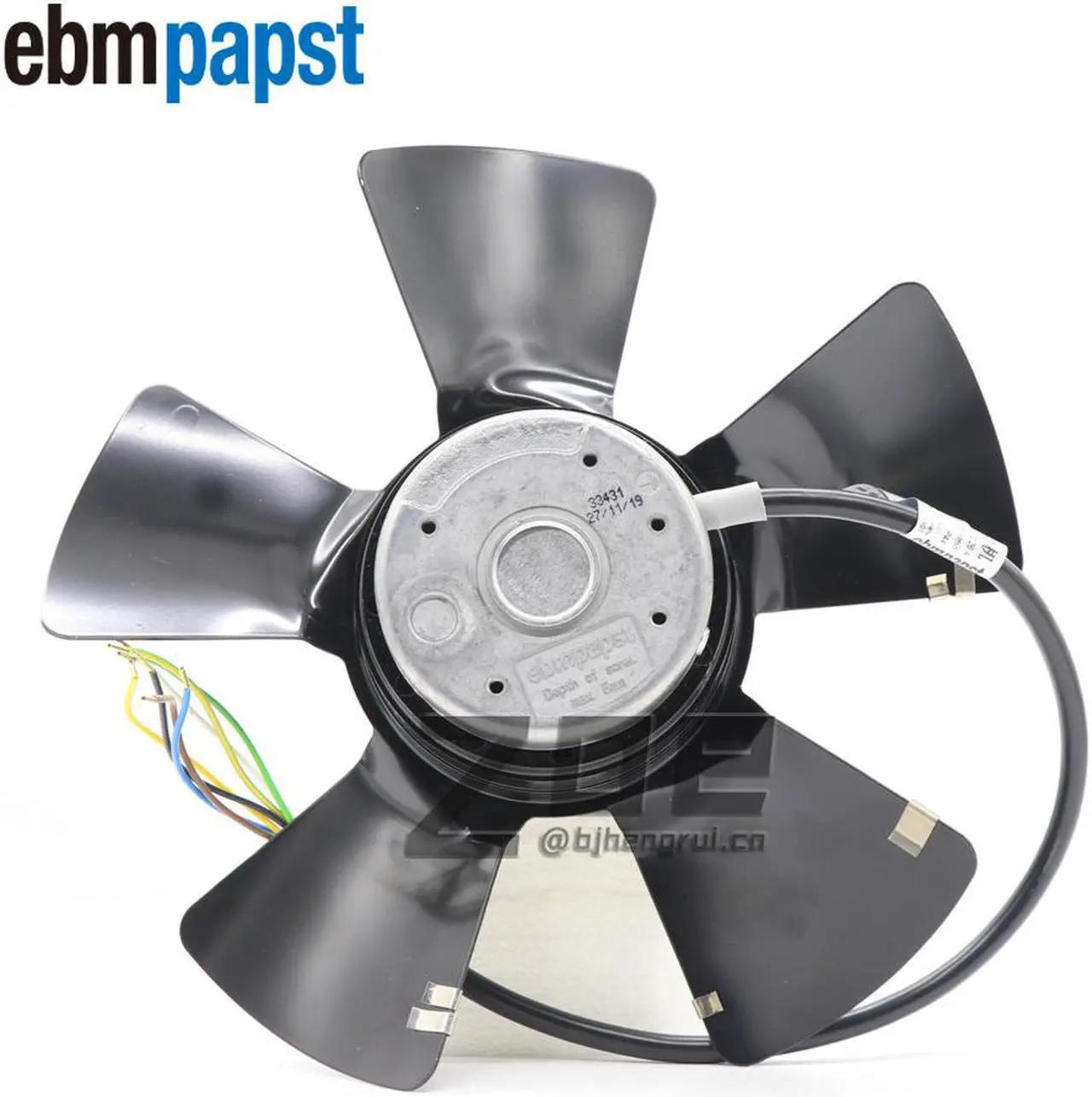 Alt view image 3 of 7 - Ebmpapst Axial Fan A2D250-AA26-80 M2D068-DF 400V 250mm Cooling Fans