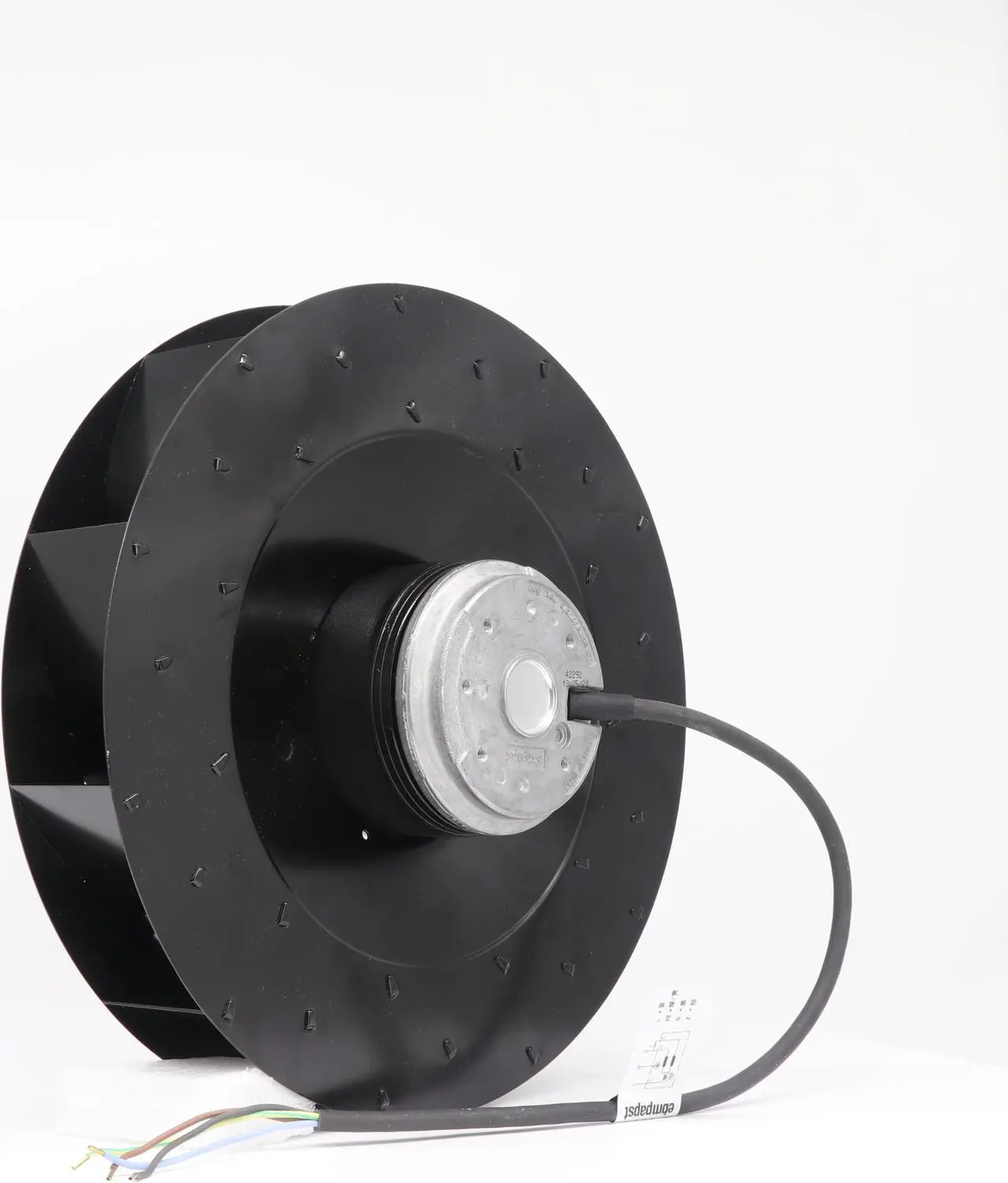 Alt view image 4 of 7 - Ebmpapst R2E280-AE52-05 230V AC 225W F280MM Centrifugal  Cooling Fan for AB Inverter Able to Replace R2E280-AE52-17