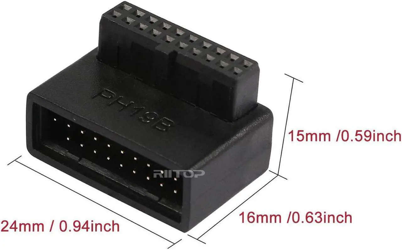 Cavo Adattatore Per Intestazione Scheda Madre USB 3.0 Femmina A 9 - Foto 6