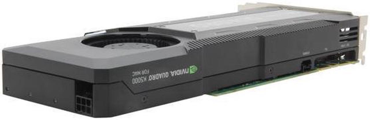 Alt view image 5 of 7 - NVIDIA® Quadro® K5000 for Mac VCQK5000MAC-PB 4GB 256-bit GDDR5 PCI Express 2.0 x16 SLI Supported Workstation Video Card