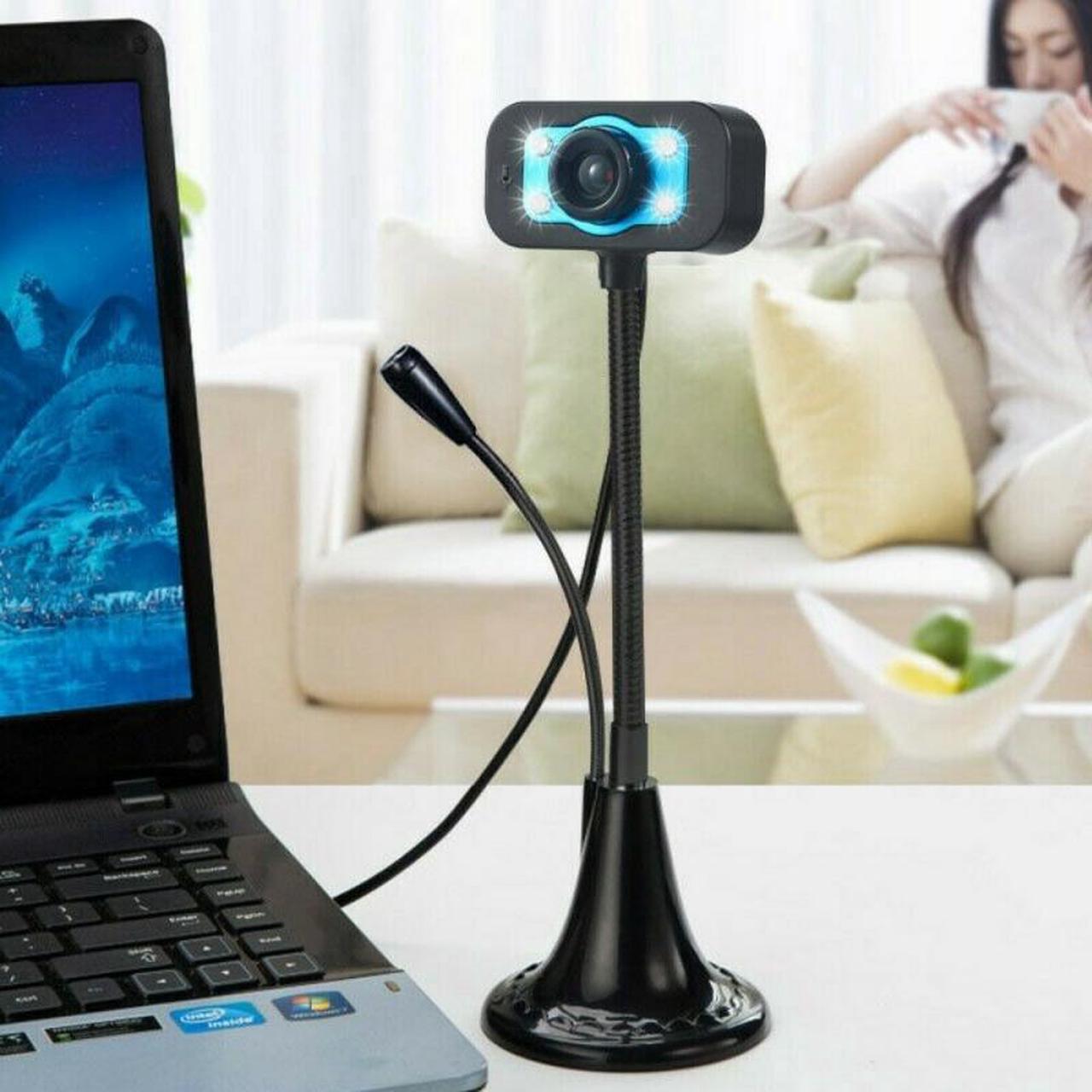 Webcam Built-in Dual Mics Smart 1080P Web Camera USB Stream Camera For Desktop Laptops PC Game Cam For OS Windows10/8