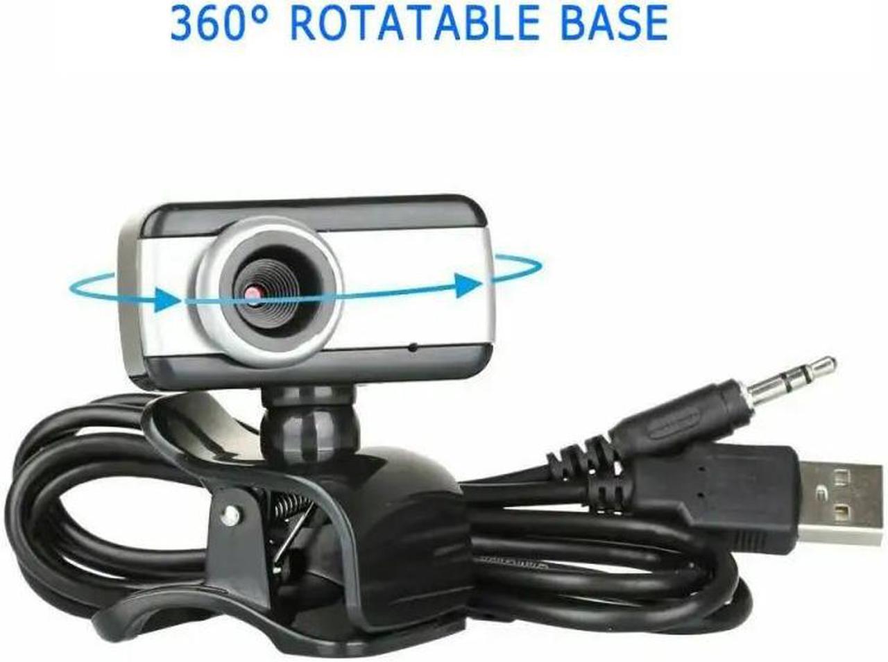 Alt view image 4 of 5 - Computer Webcam Video  USB 2.0 Web Camera With Microphone Laptop Desktop PC Computer Web Camera Mic Online Teaching Class