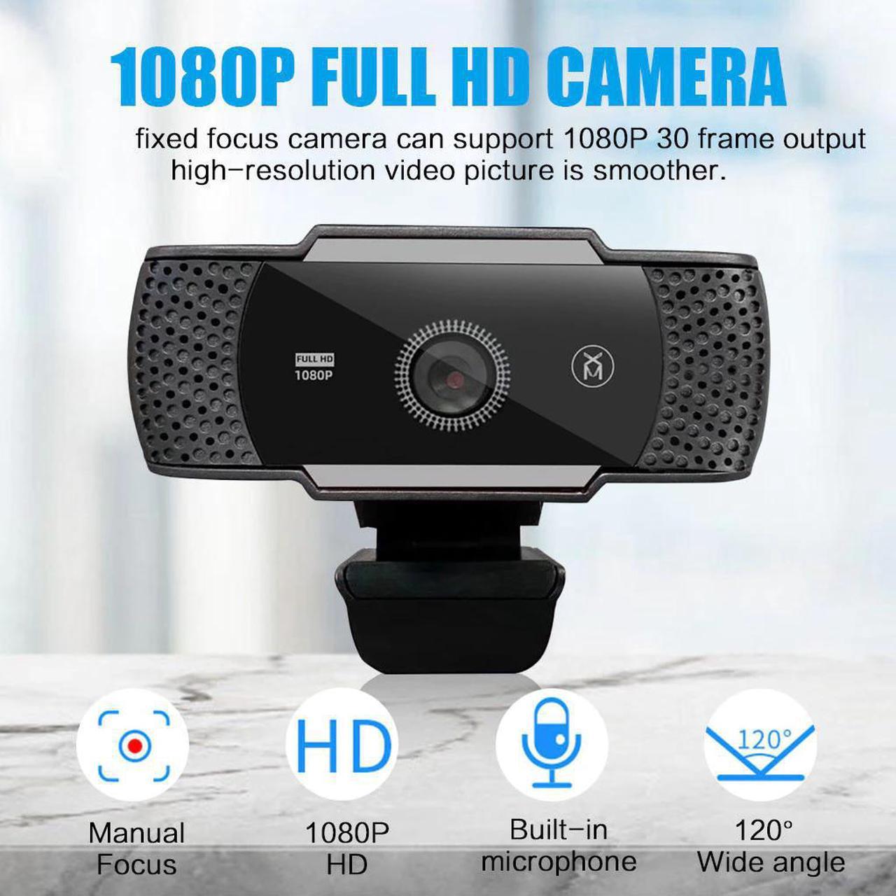 Full HD 1080p USB Camera era  2 Million 60FPS CMOS Sensor 1920*1080 Web Camera For Computer With Microphone