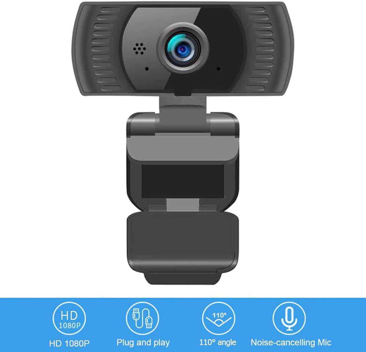 1080P Webcam Web Camera Built-in Microphone Widescreen USB Web Camera High Definition Video Computer Camera for Conference