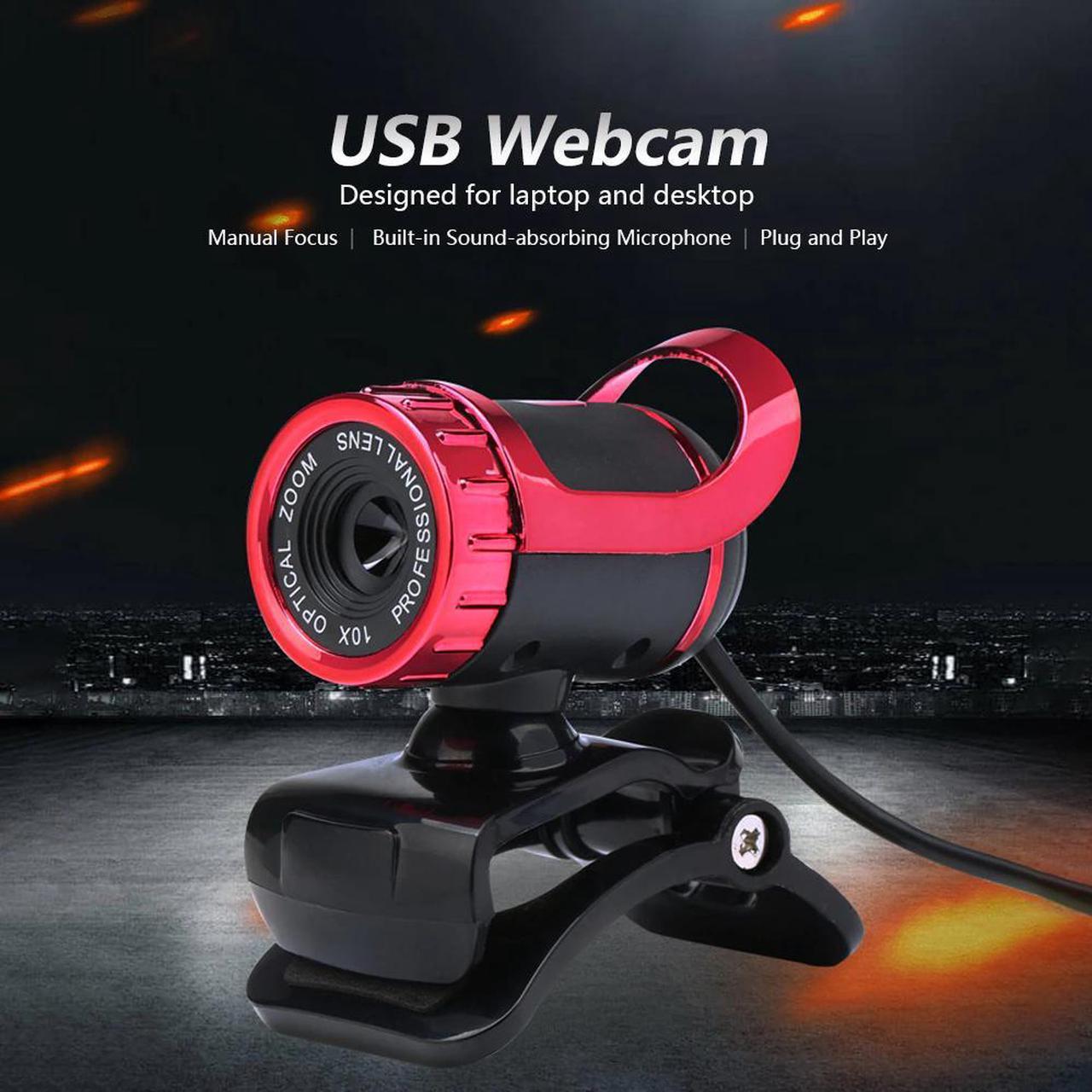 12 million pixels High Definition Camera Web Cam 360 Degree  USB MIC Clip-on for Laptop Desktop Computer Accessory