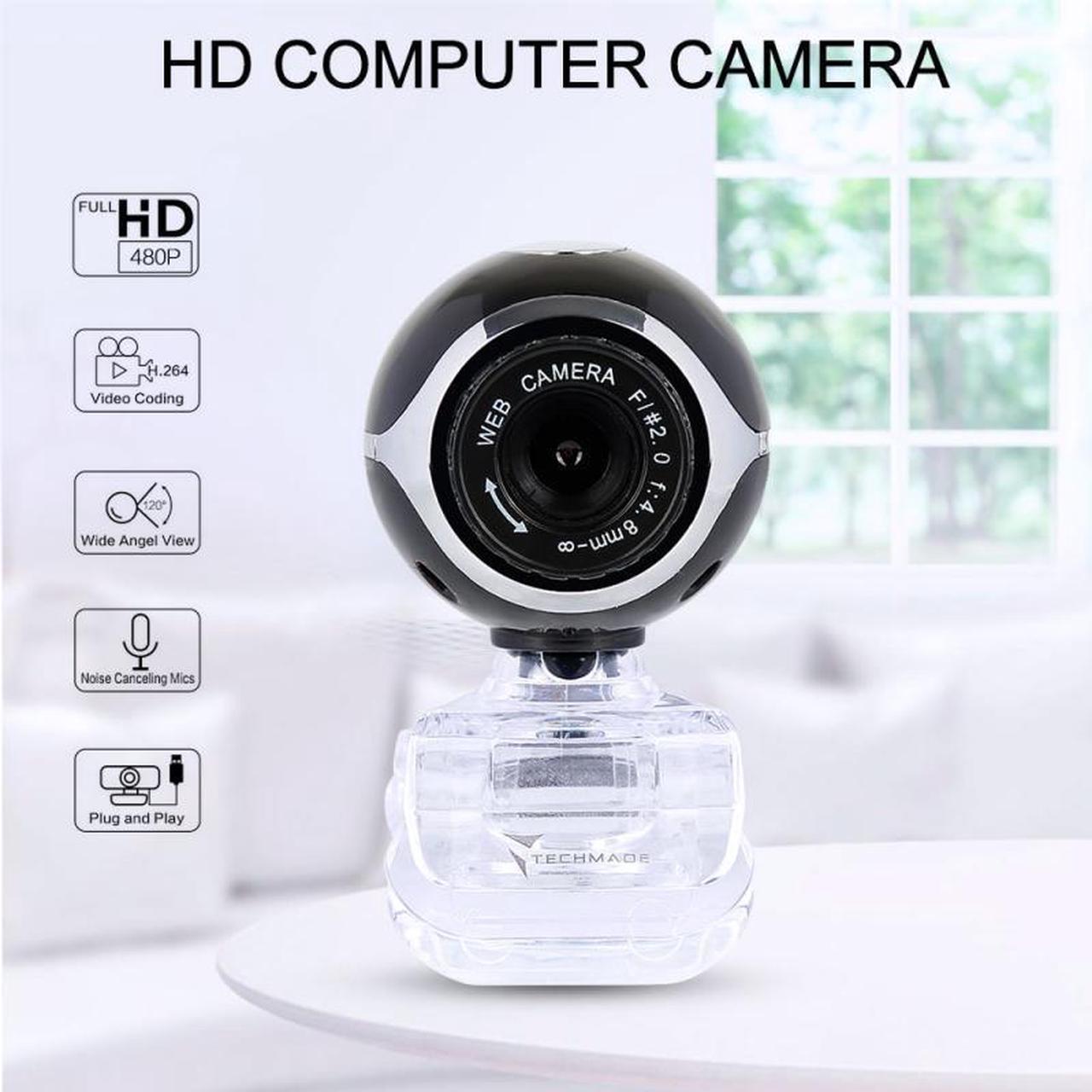 480P Webcam Built-in Microphone High-end Video Call Camera Computer Peripherals Web Camera For PC Laptop Video Conference