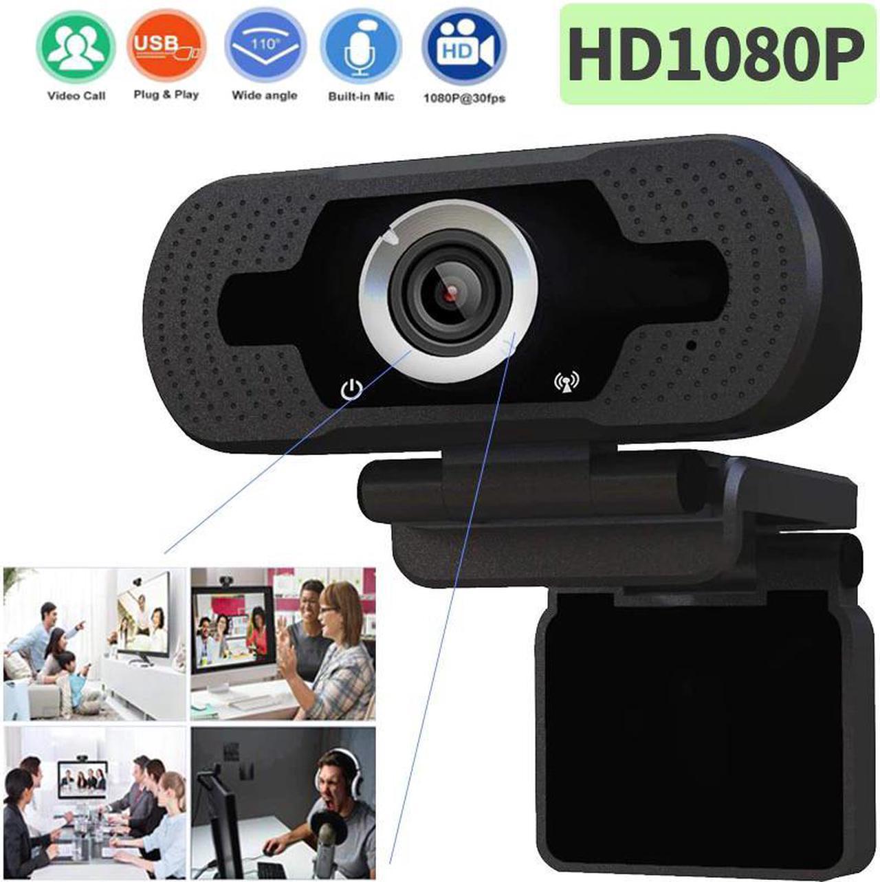 1080p HD Web Cam Stream Camera Widescreen Video Calling And Recording,1080p Camera, Desktop Or Pc Gamer Complet Web Cam