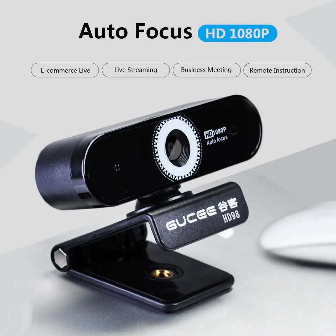 Alt view image 3 of 7 - Webcam Camera HD USB 2.0 Video Web Camera Digital Webcam With HD Mic Microphone 360 Rotation Internet Study PC Youtube