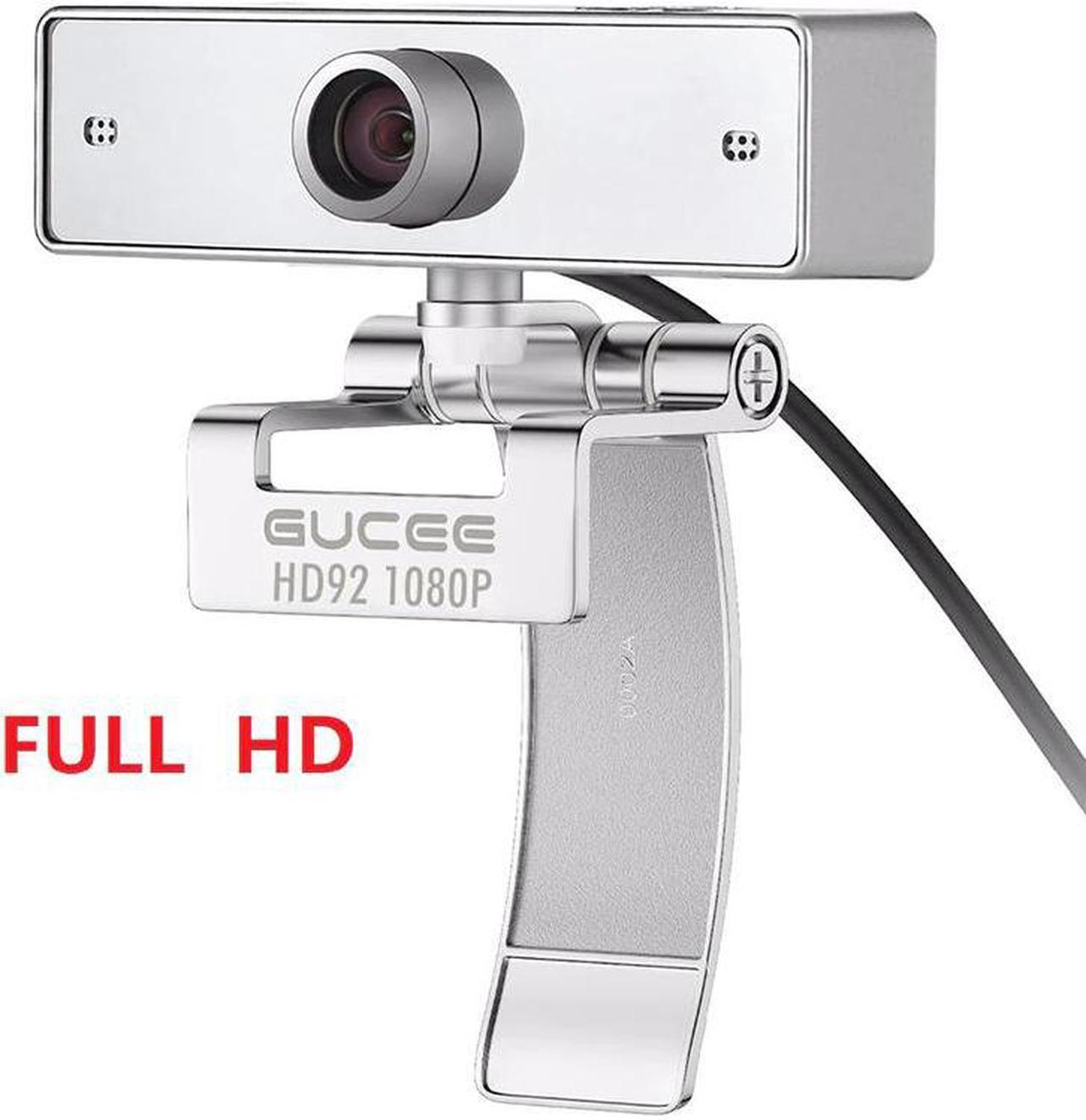 HD92 Webcam 1080P Web Camera for Skype with Built-in Microphone 1920x1080p USB Plug & Play Web Cam Widescreen Video